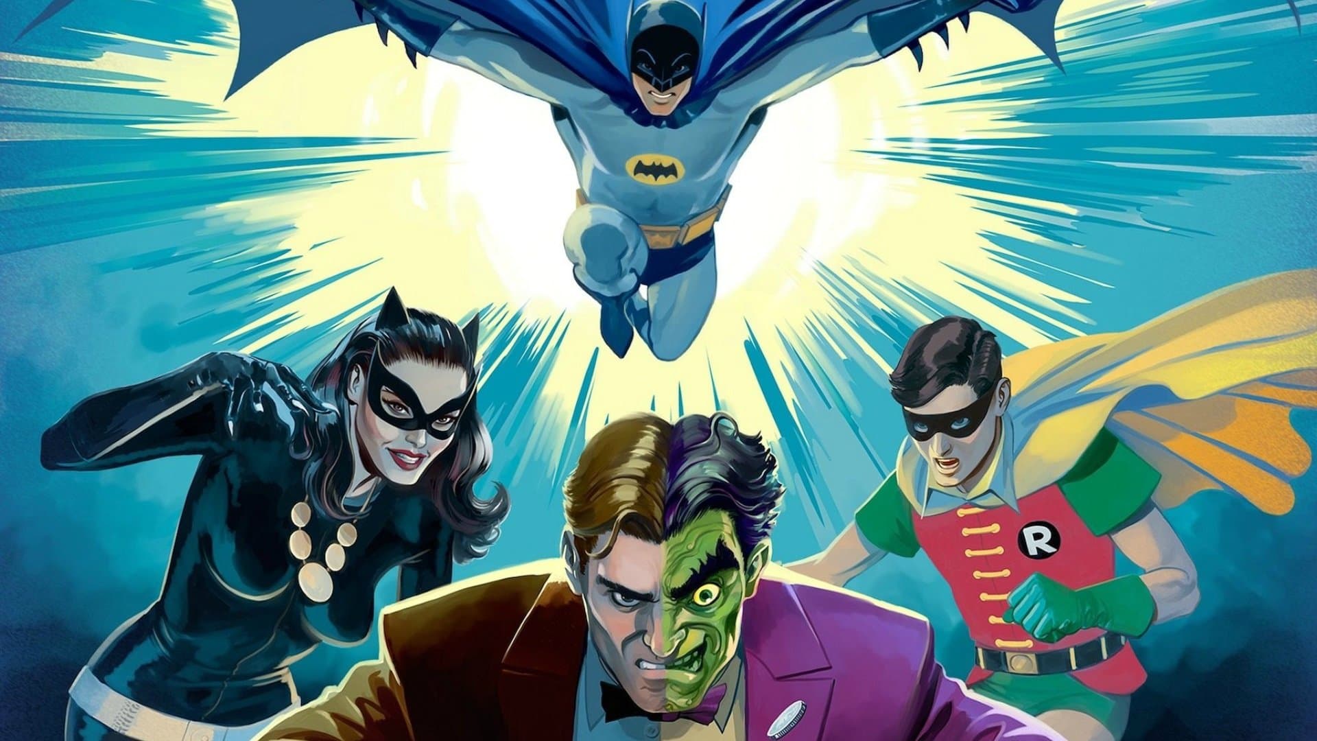 Batman vs. Two-Face Backdrop
