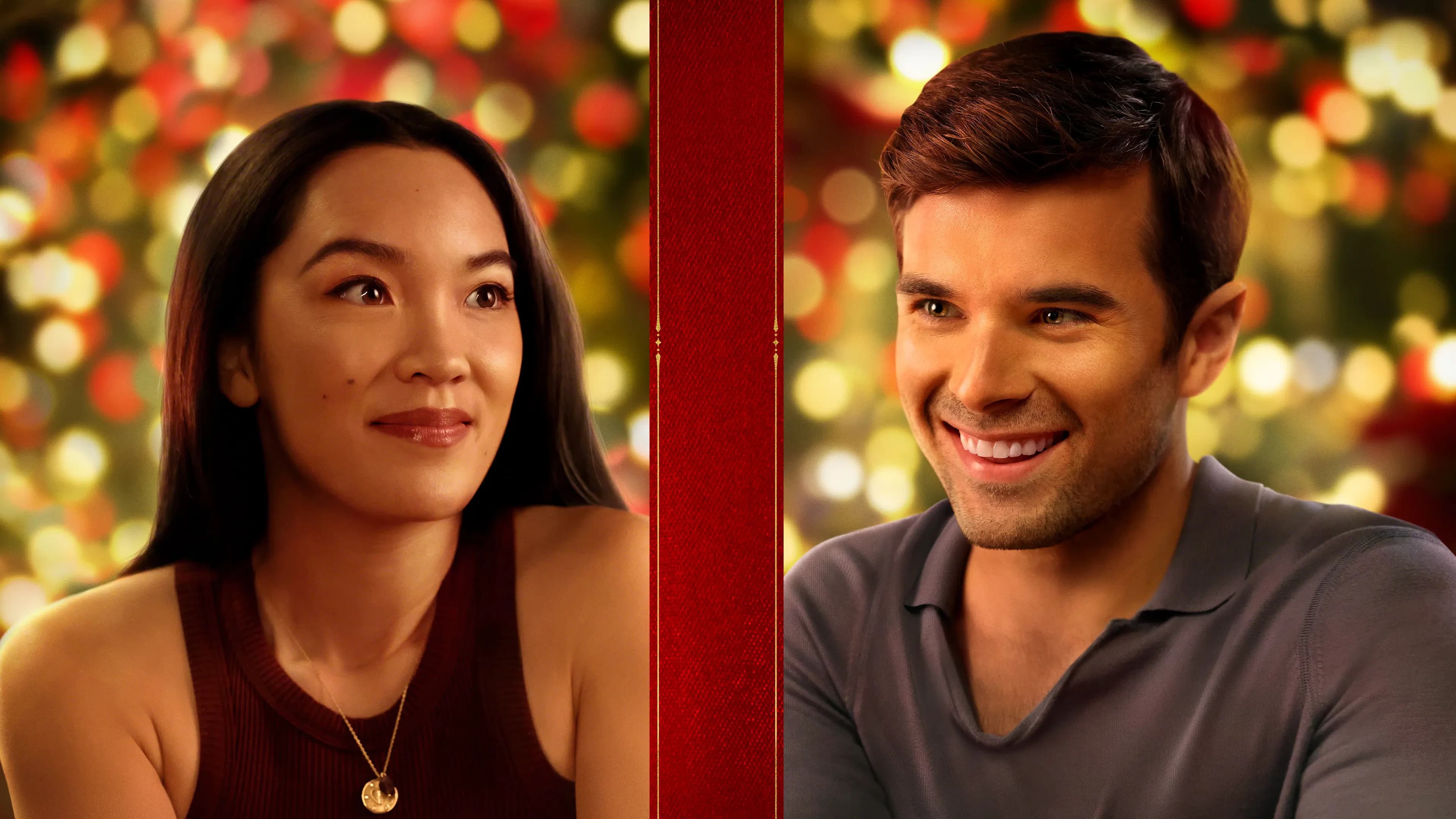 A Hollywood Christmas Backdrop