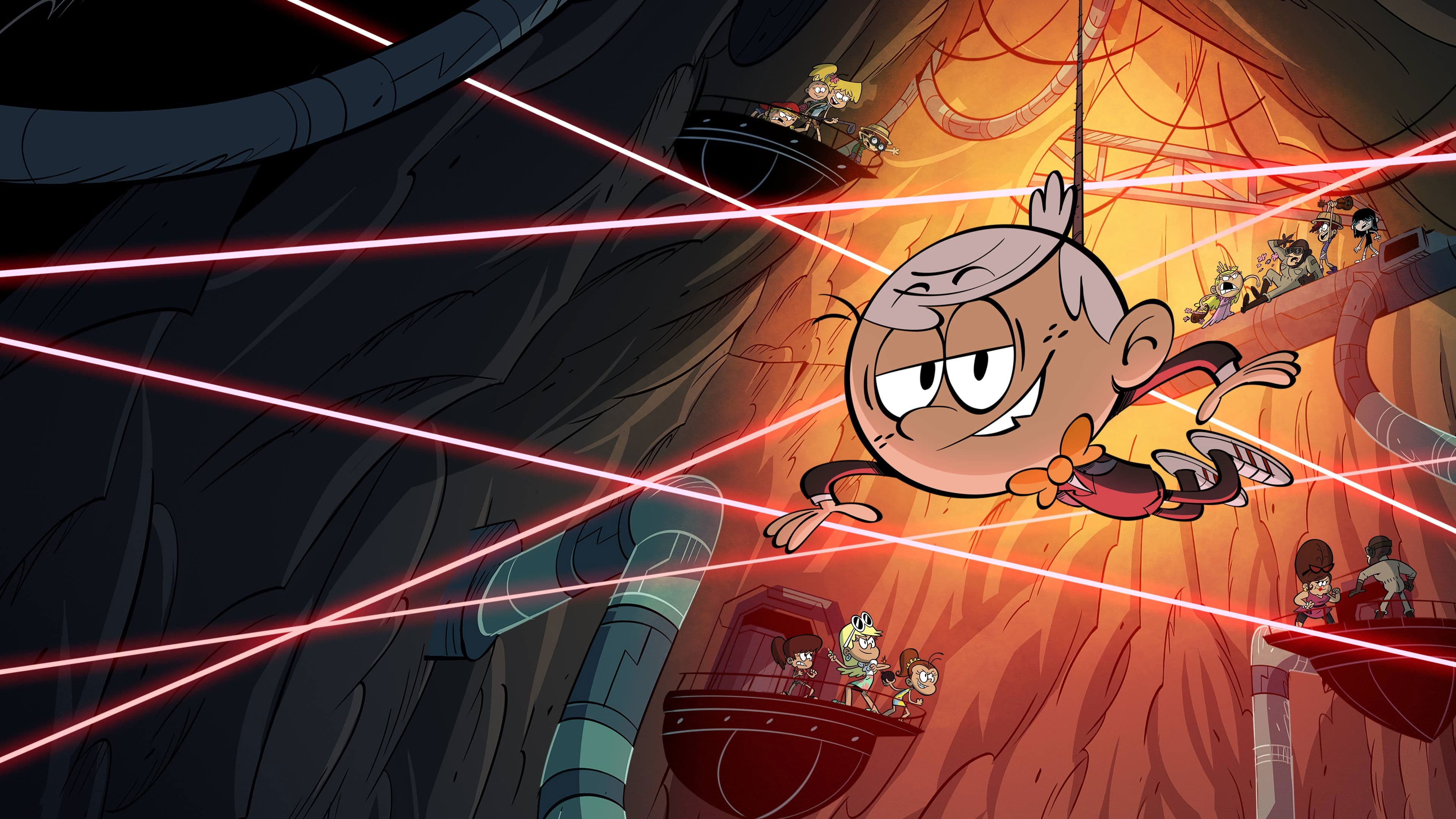No Time to Spy: A Loud House Movie Backdrop