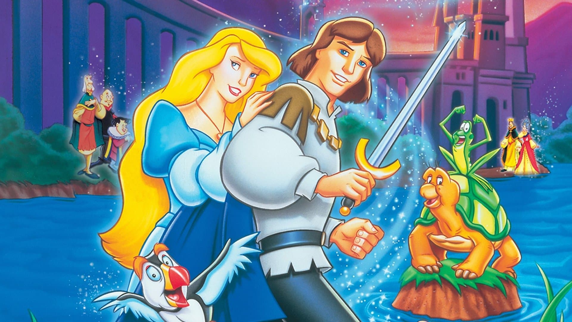 The Swan Princess: Escape from Castle Mountain Backdrop