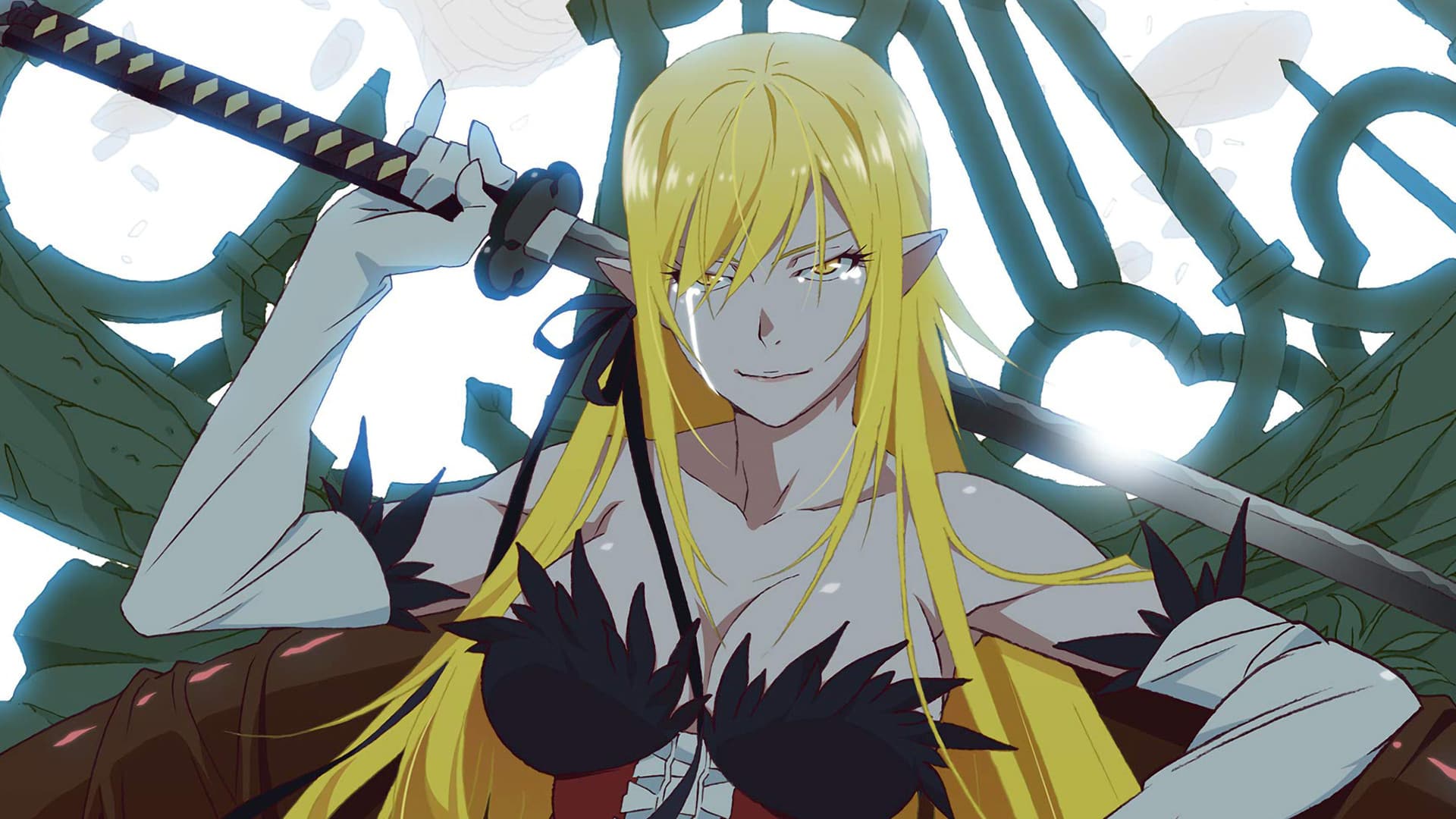 Kizumonogatari Part 3: Reiketsu Backdrop