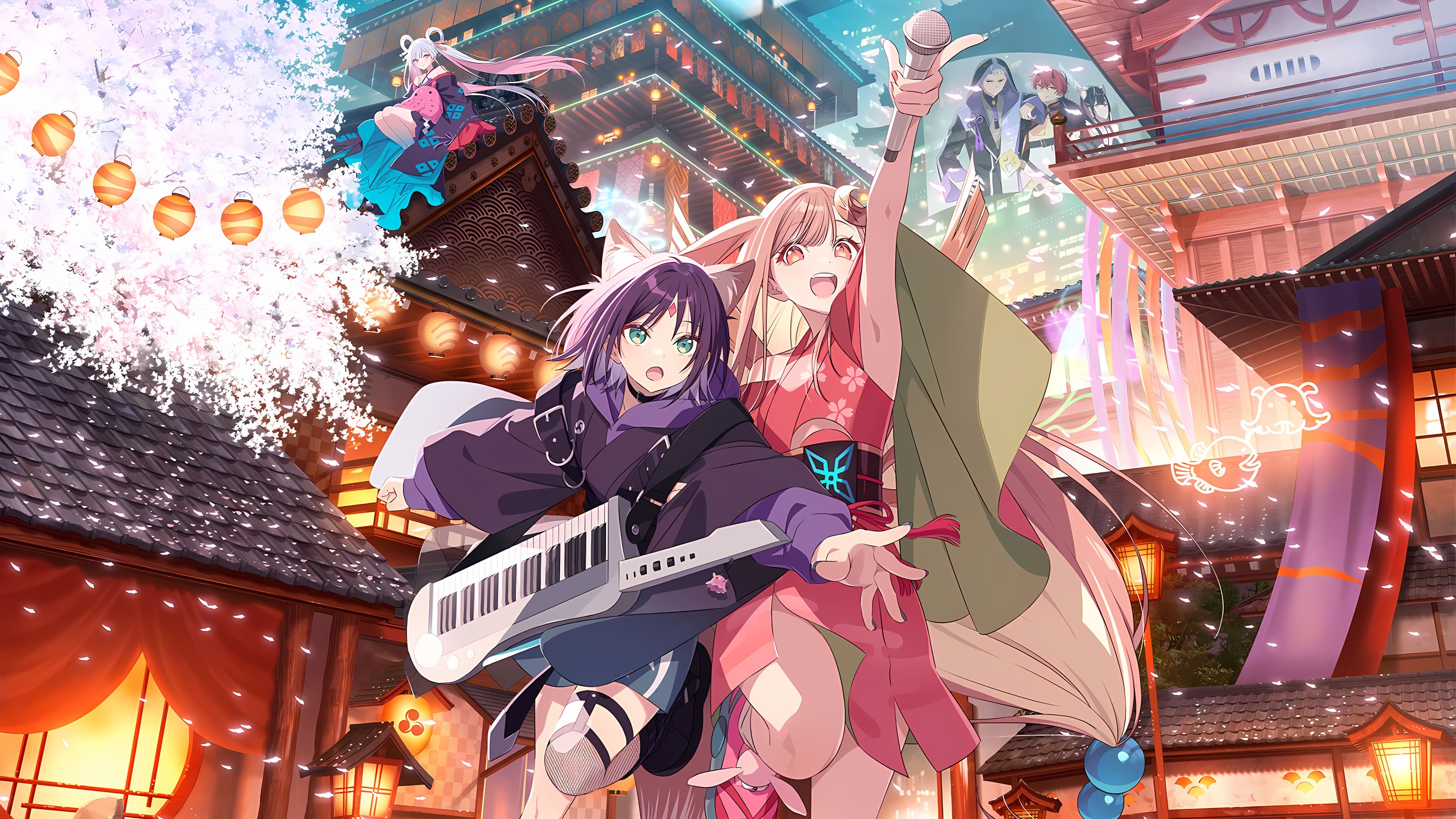 Cosmic Princess Kaguya! Backdrop
