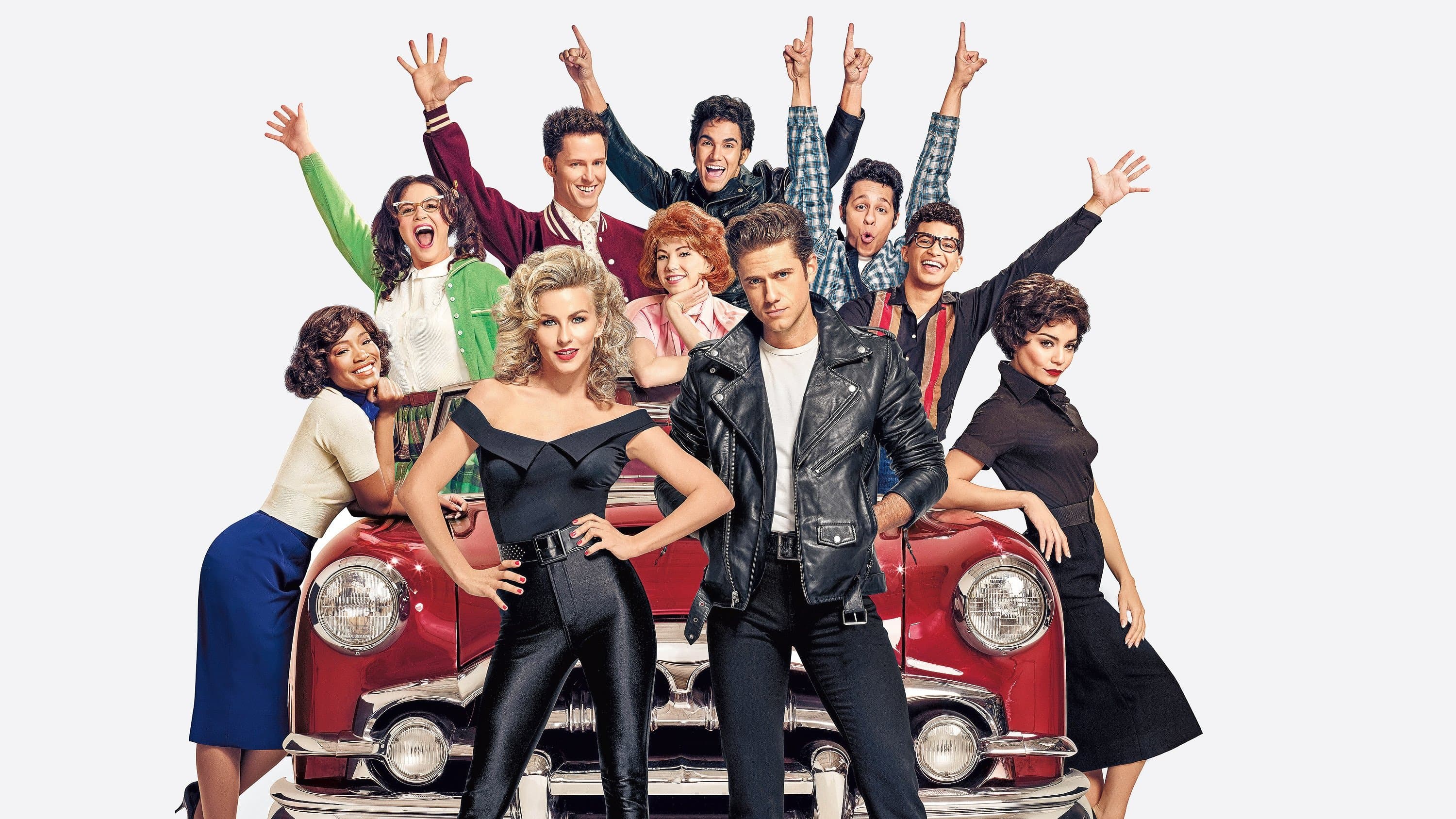 Grease Live Backdrop