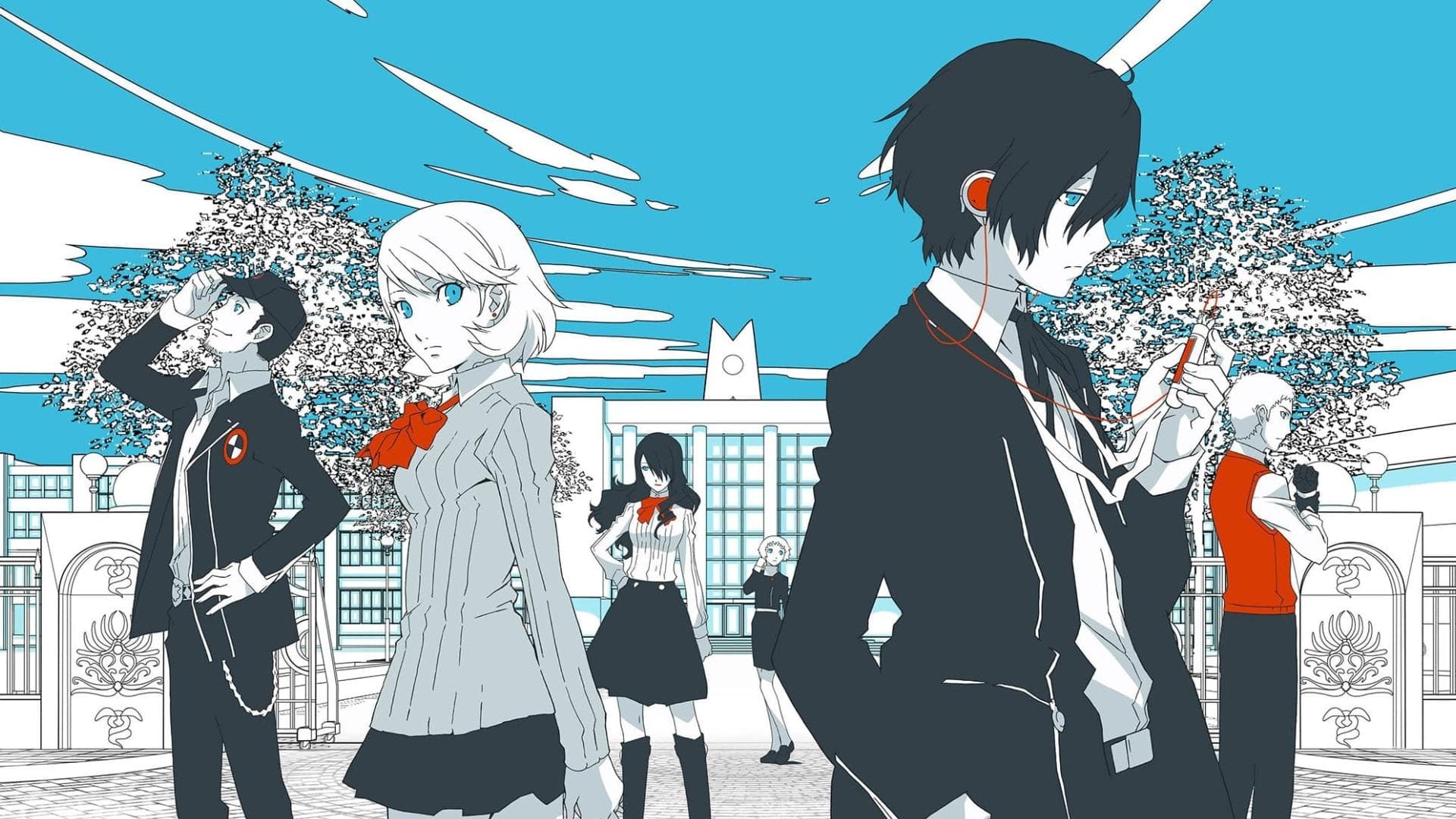 Persona3 THE MOVIE #1 Spring of Birth Backdrop