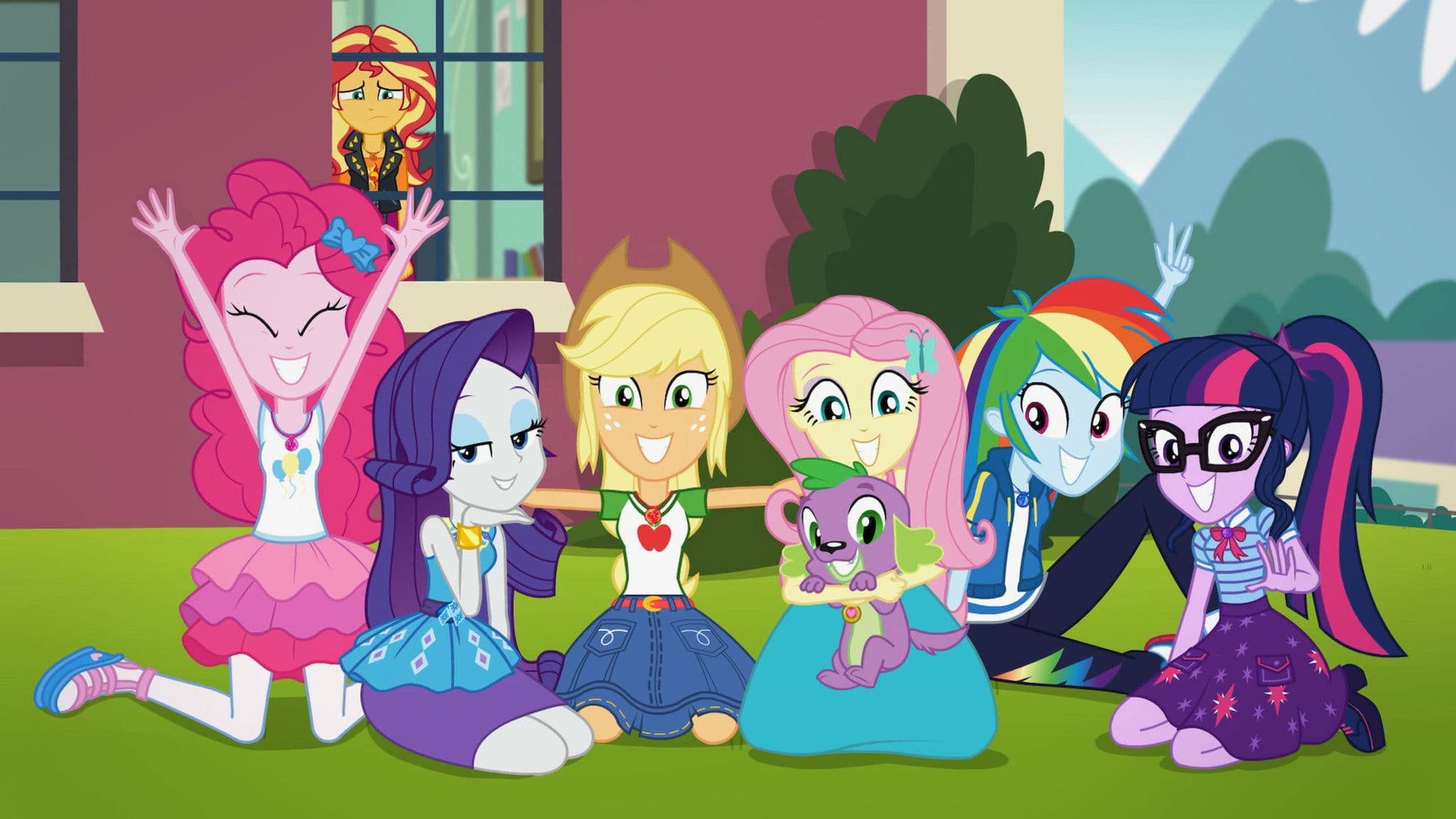 My Little Pony: Equestria Girls - Forgotten Friendship Backdrop
