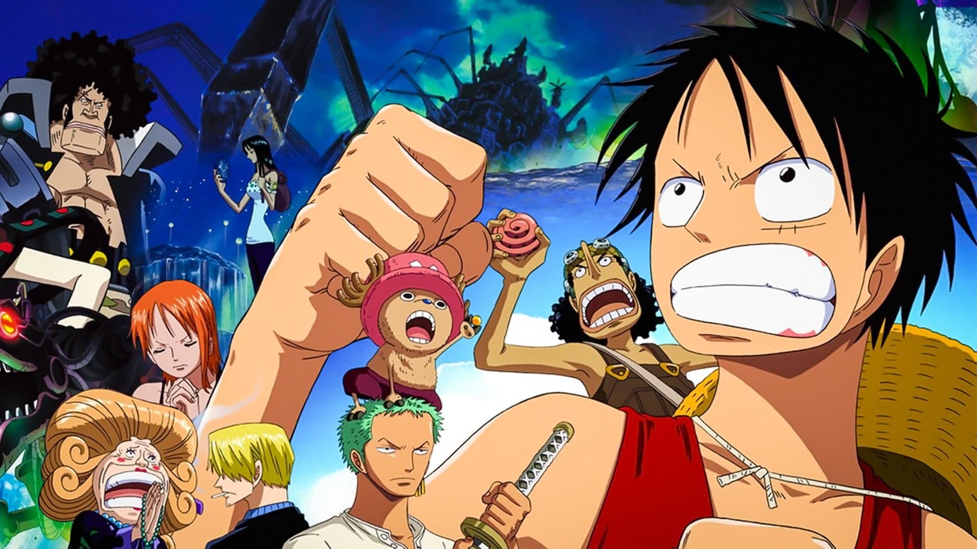 One Piece: Giant Mecha Soldier of Karakuri Castle Backdrop