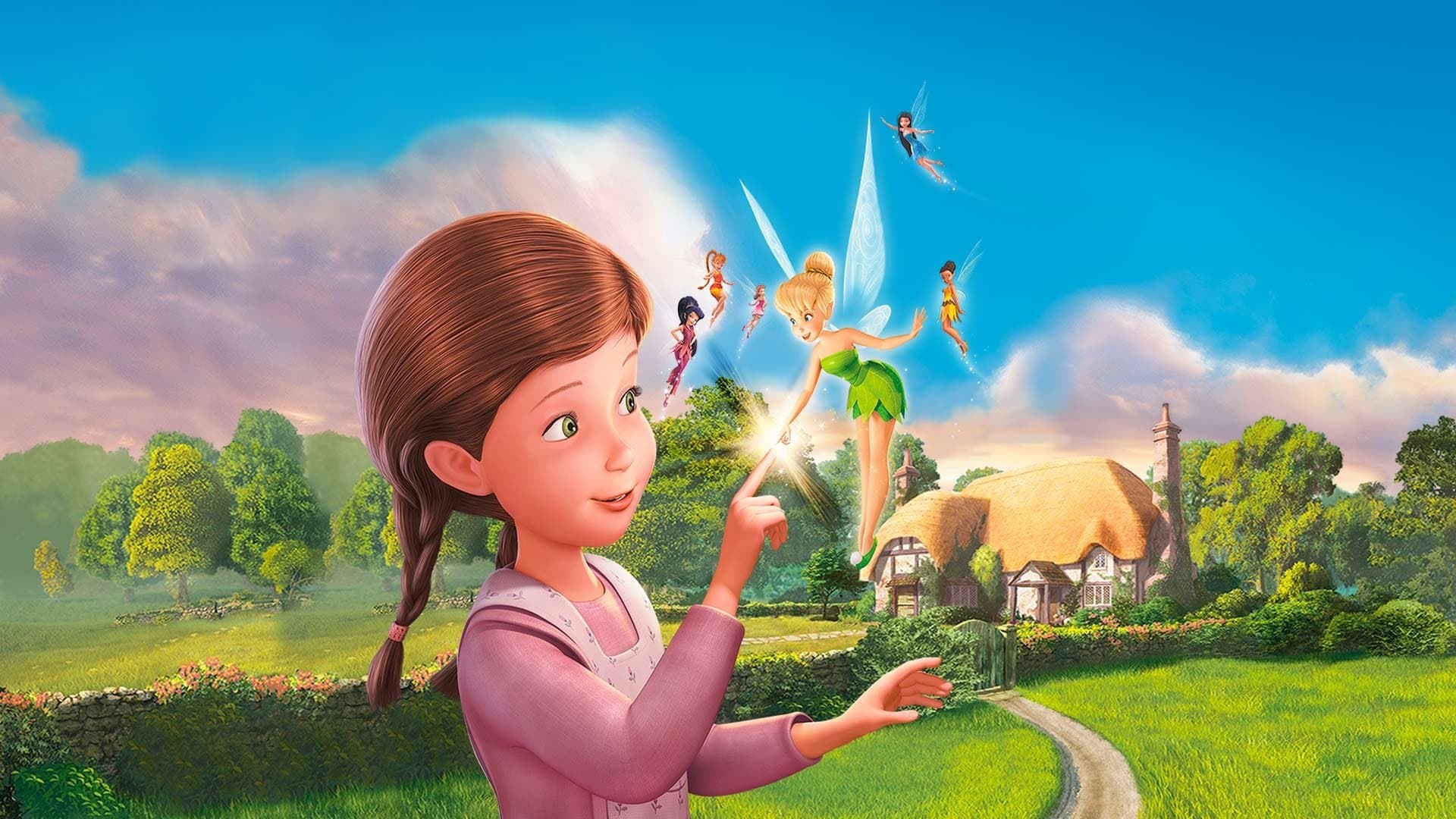 Tinker Bell and the Great Fairy Rescue Backdrop