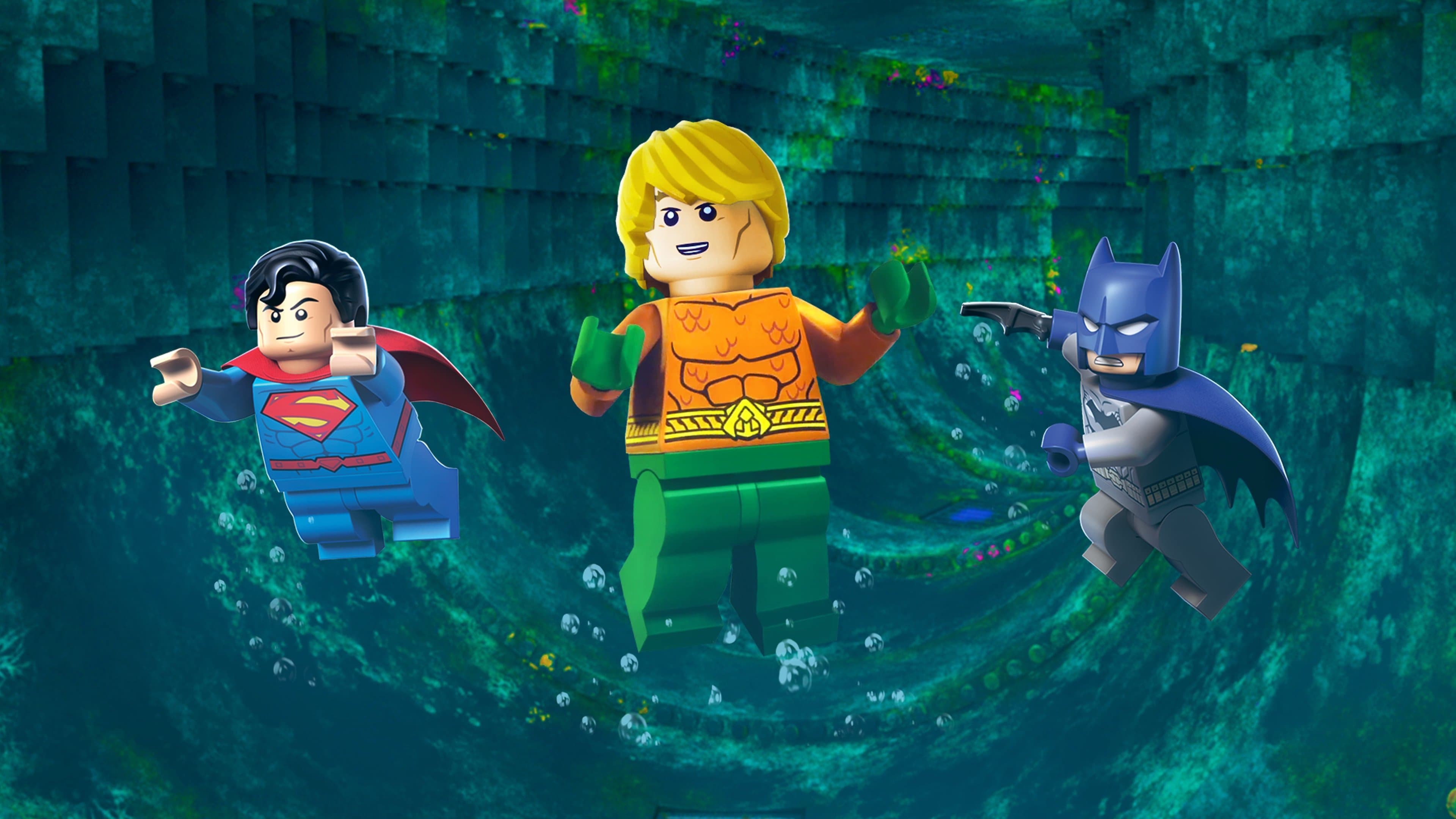 LEGO DC Comics Super Heroes: Aquaman - Rage of Atlantis Backdrop