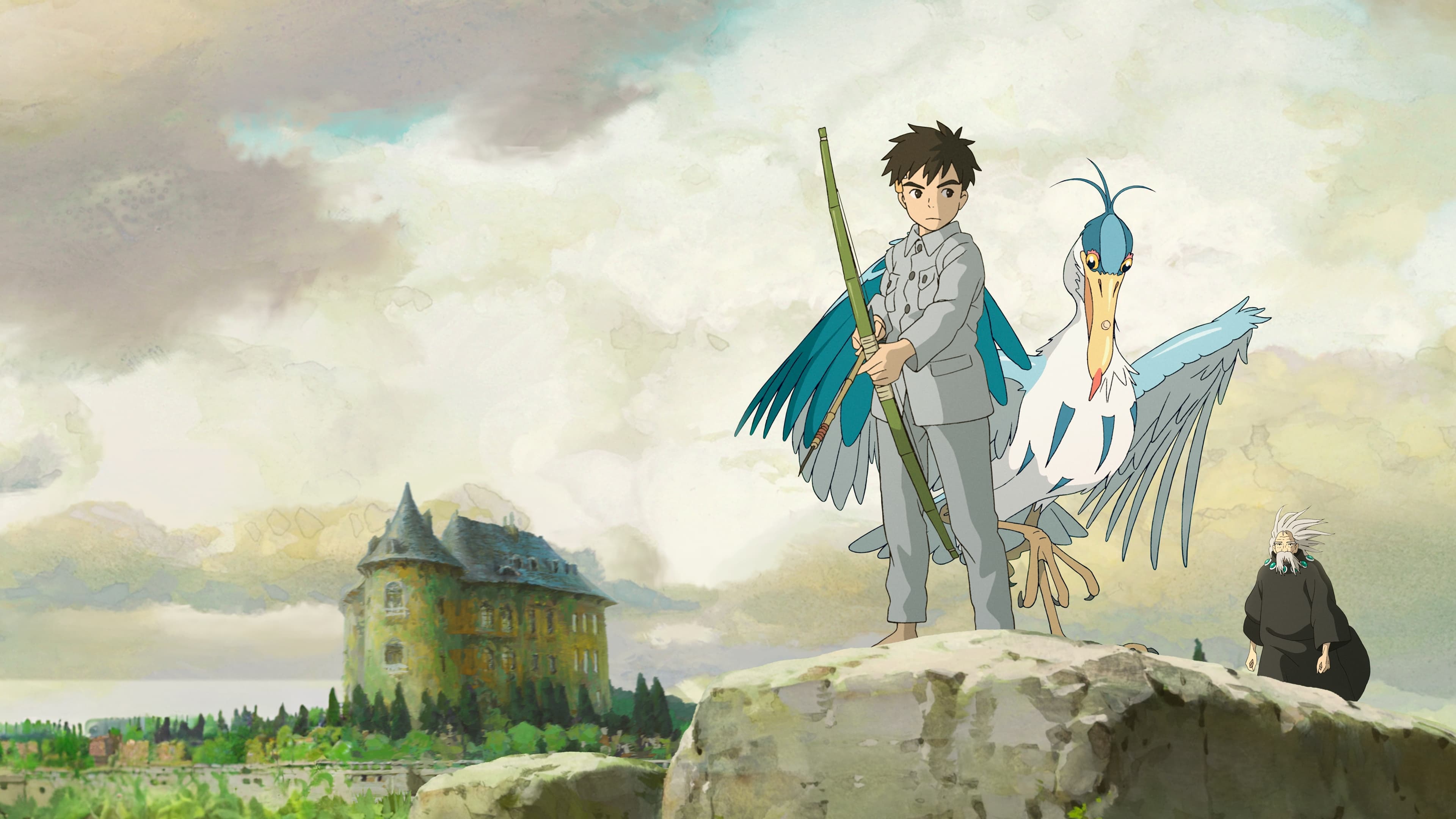 The Boy and the Heron Backdrop
