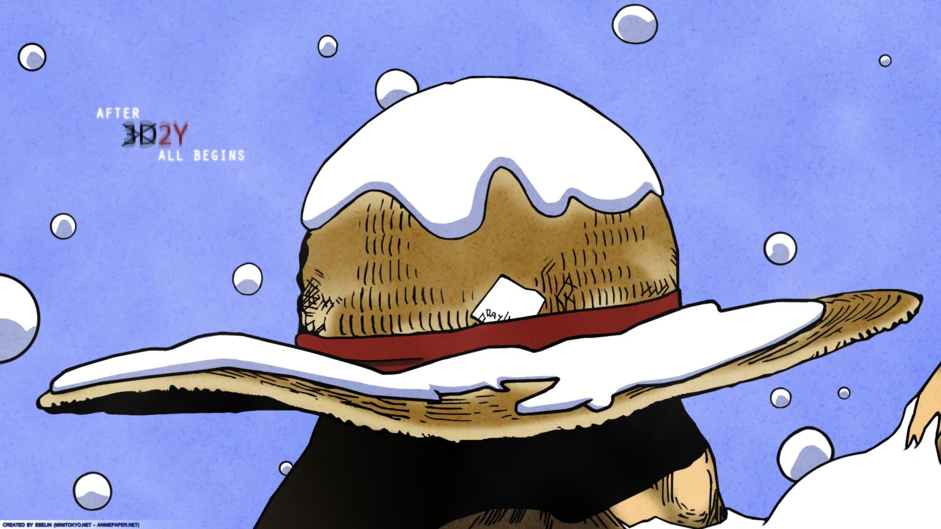 One Piece "3D2Y": Overcome Ace's Death! Luffy's Vow to his Friends Backdrop