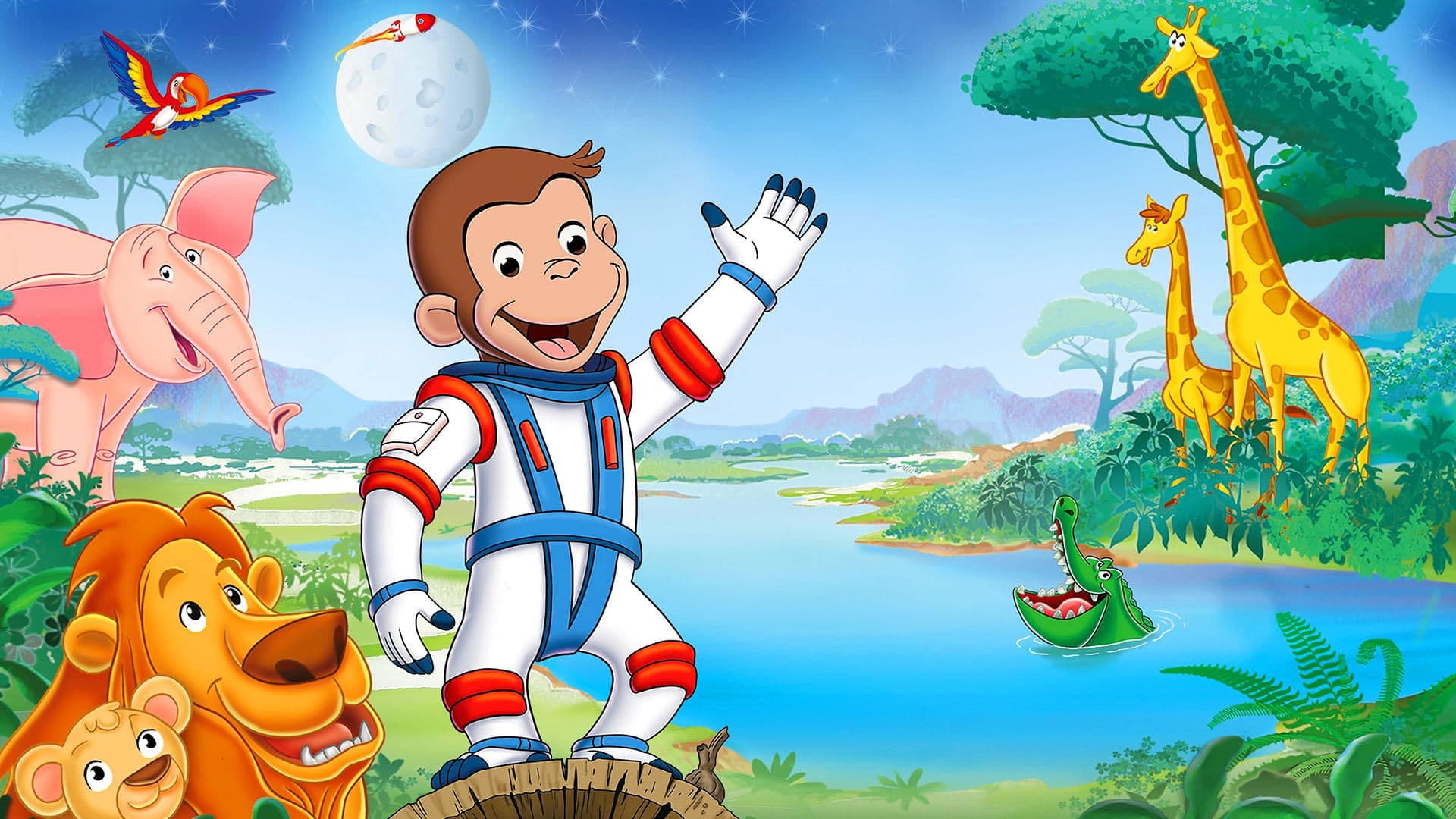 Curious George 3: Back to the Jungle Backdrop