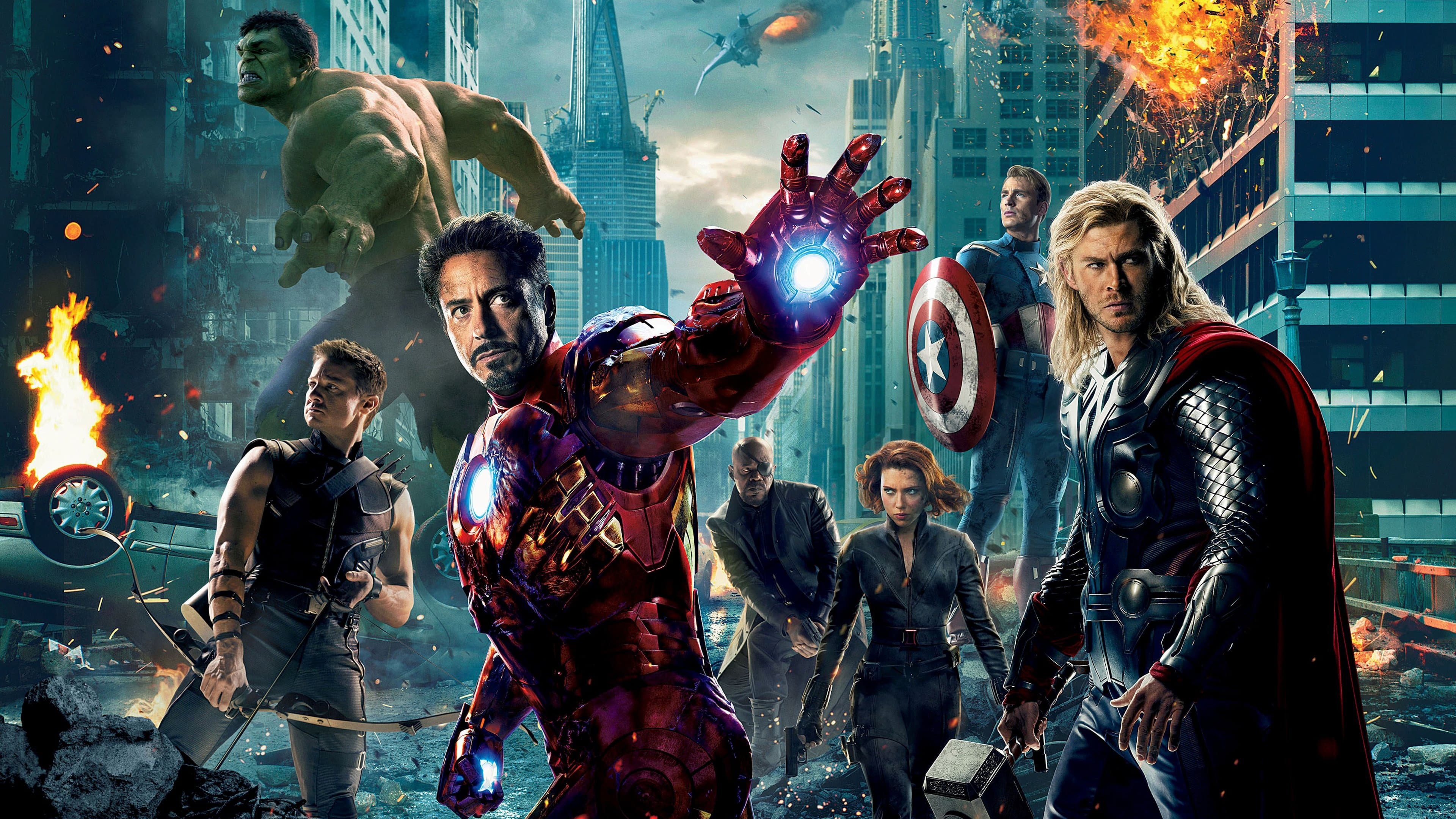 The Avengers Backdrop