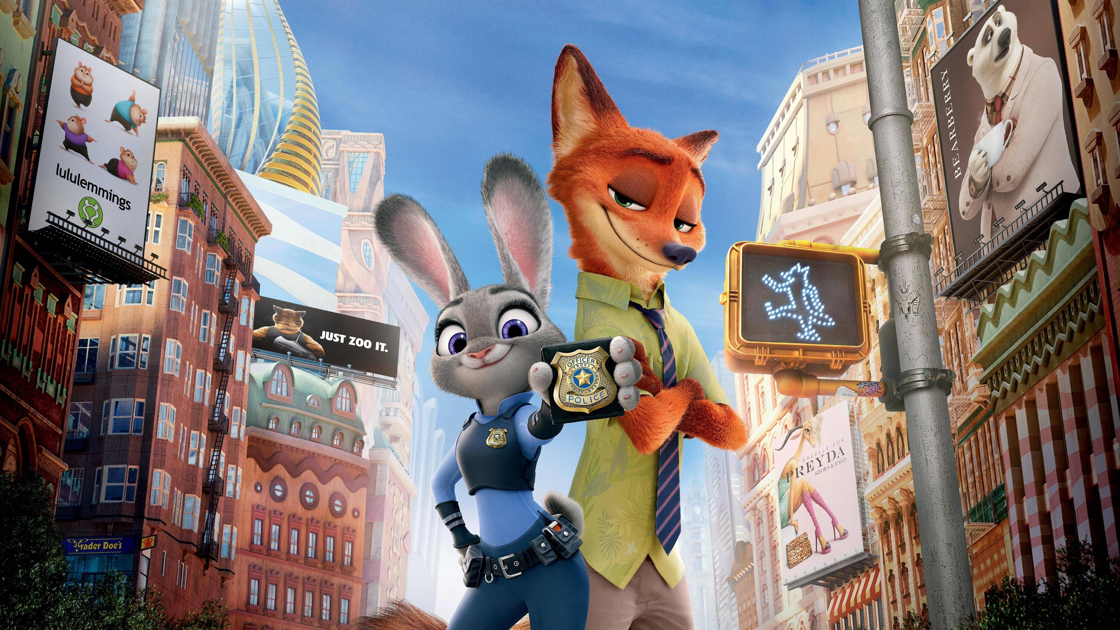 Zootopia Backdrop