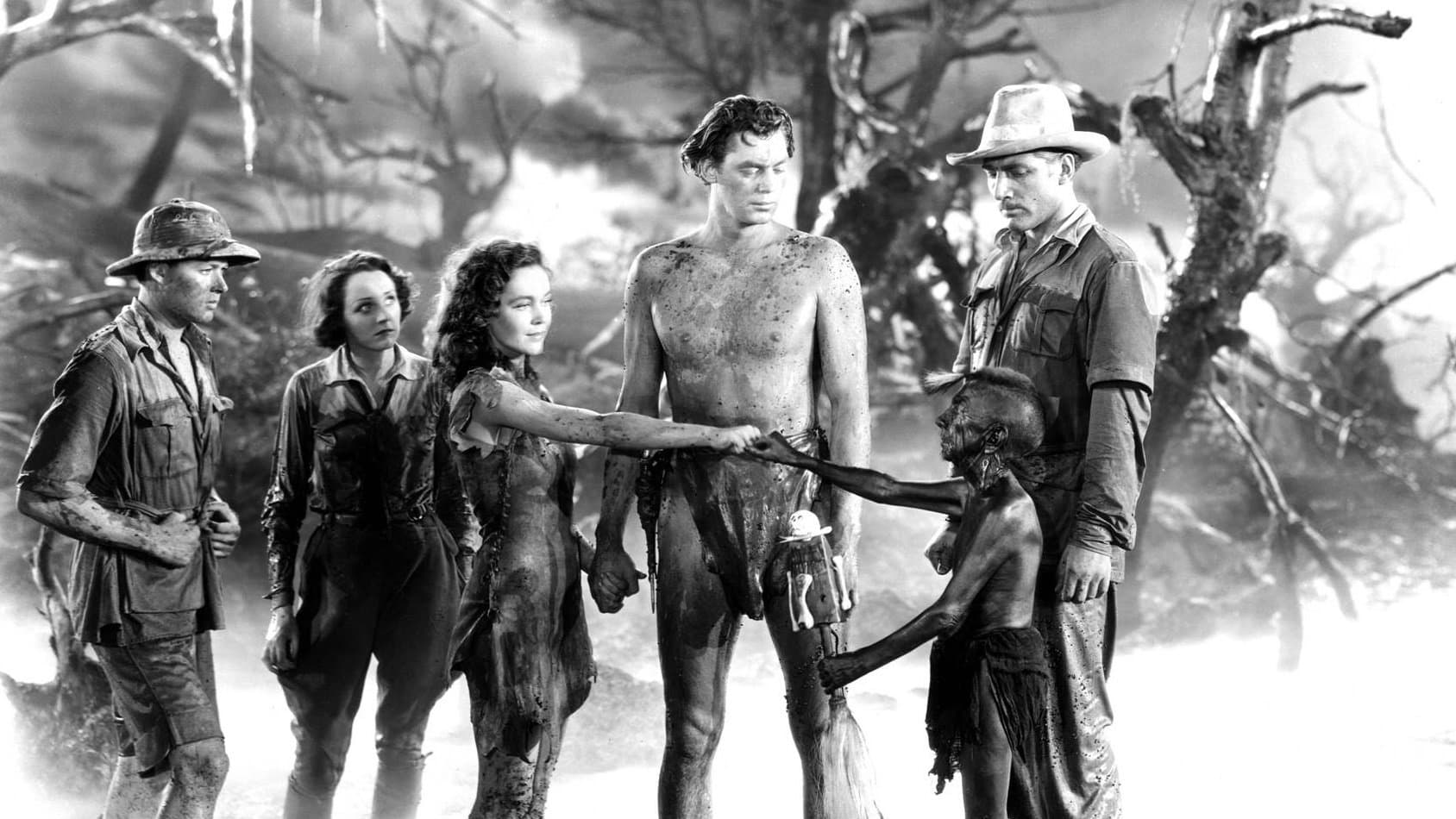 Tarzan Escapes Backdrop