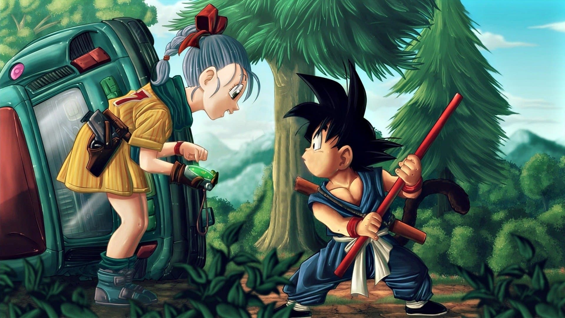 Dragon Ball: The Path to Power Backdrop