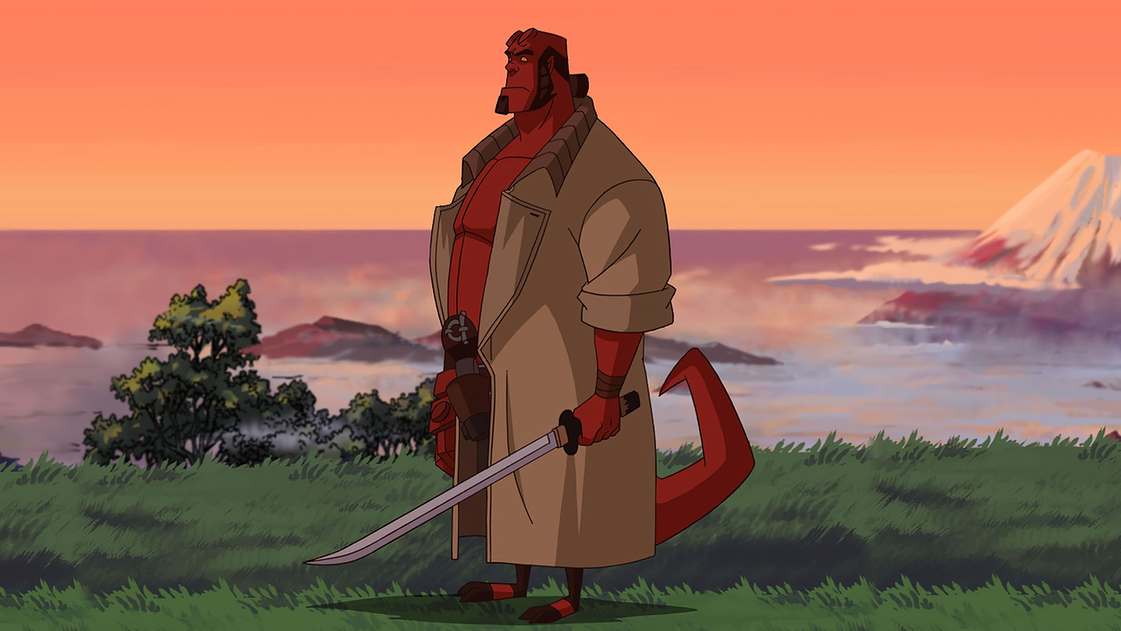 Hellboy Animated: Sword of Storms Backdrop