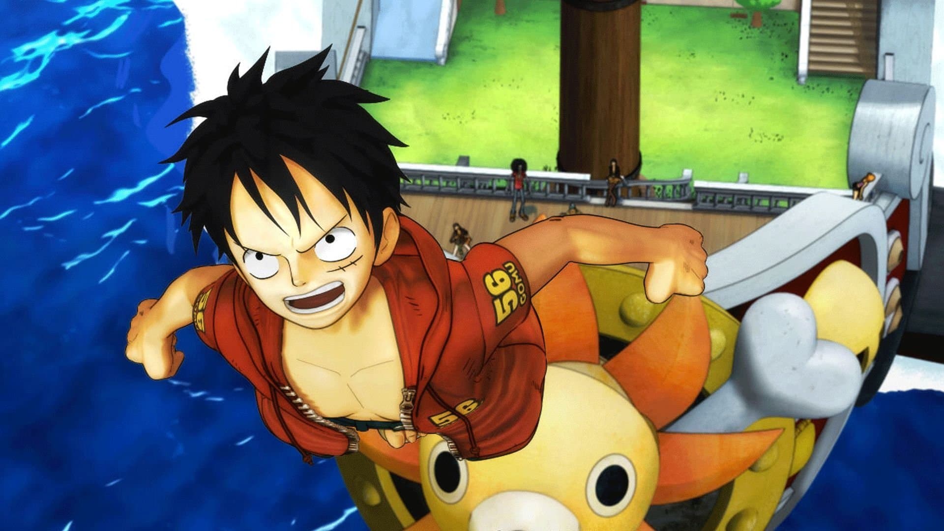 One Piece 3D: Straw Hat Chase Backdrop