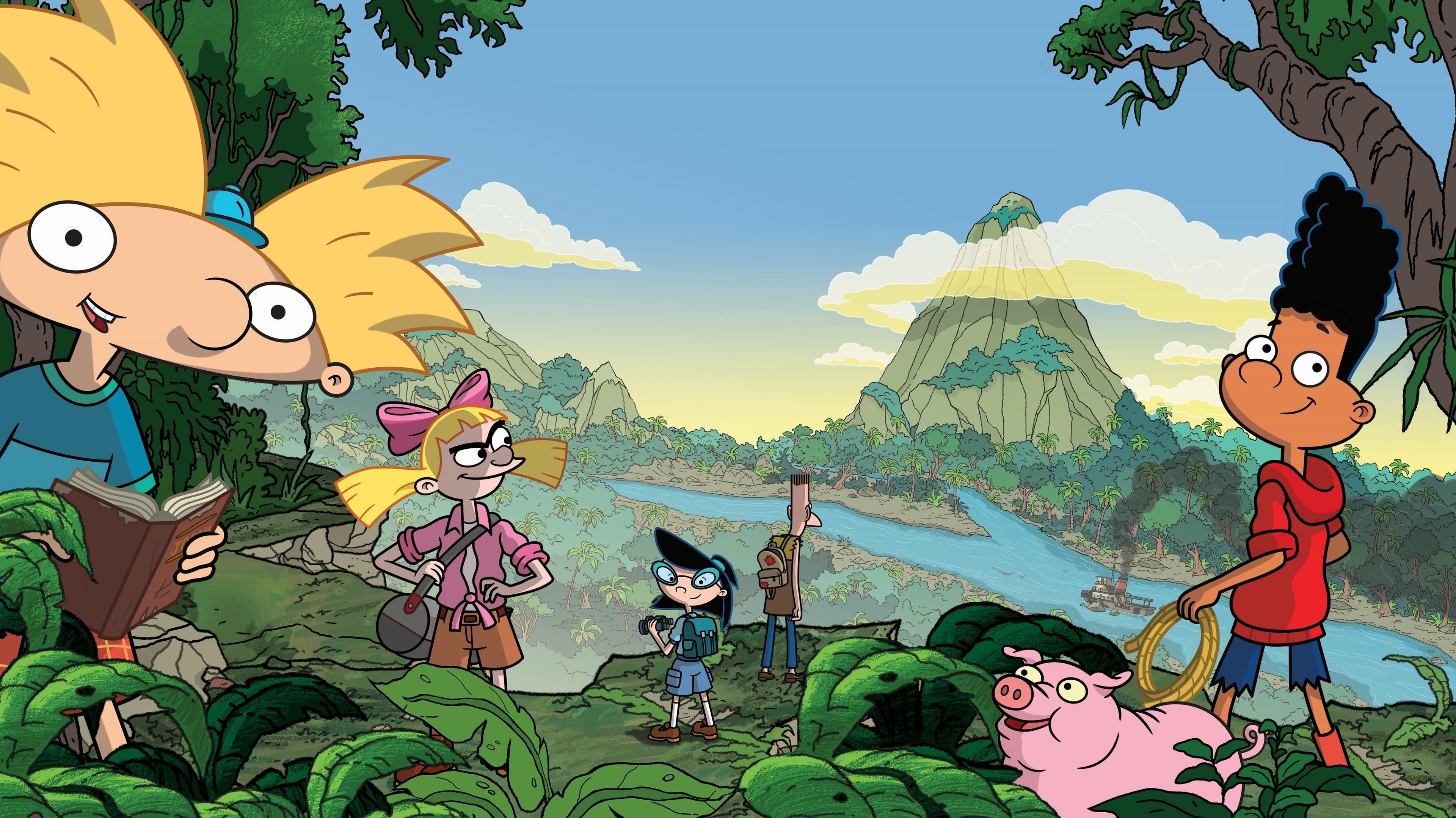 Hey Arnold! The Jungle Movie Backdrop