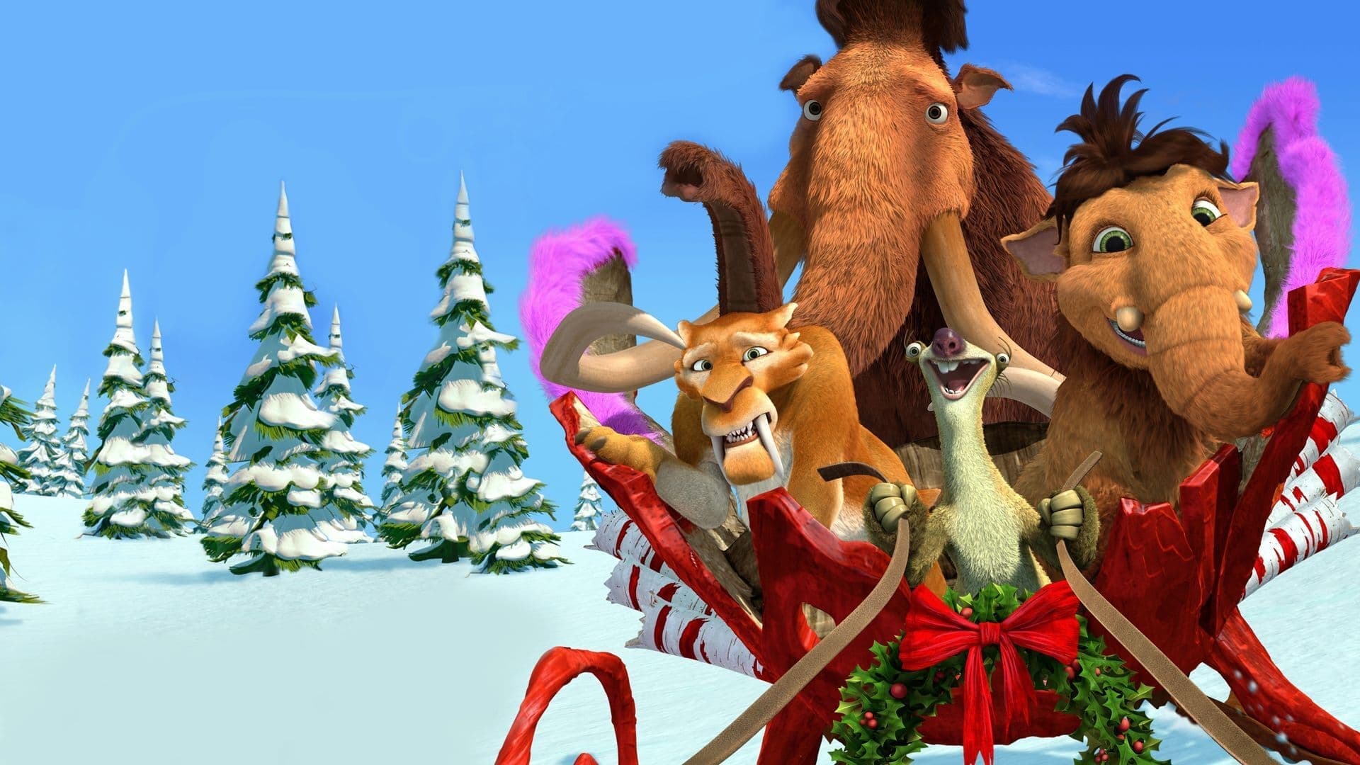 Ice Age: A Mammoth Christmas Backdrop