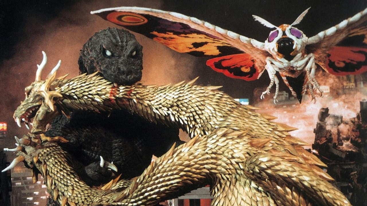 Godzilla, Mothra and King Ghidorah: Giant Monsters All-Out Attack Backdrop