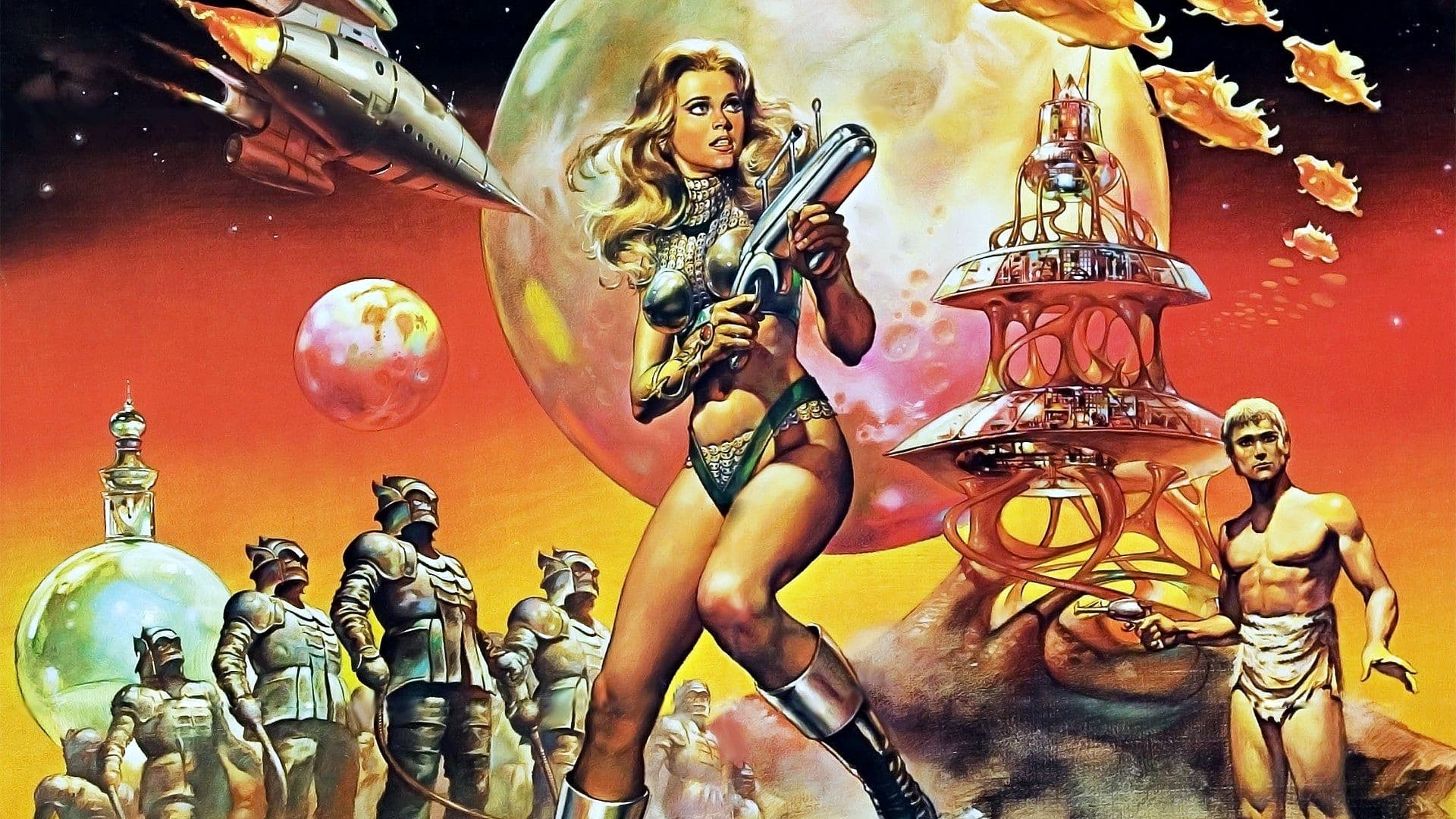 Barbarella Backdrop