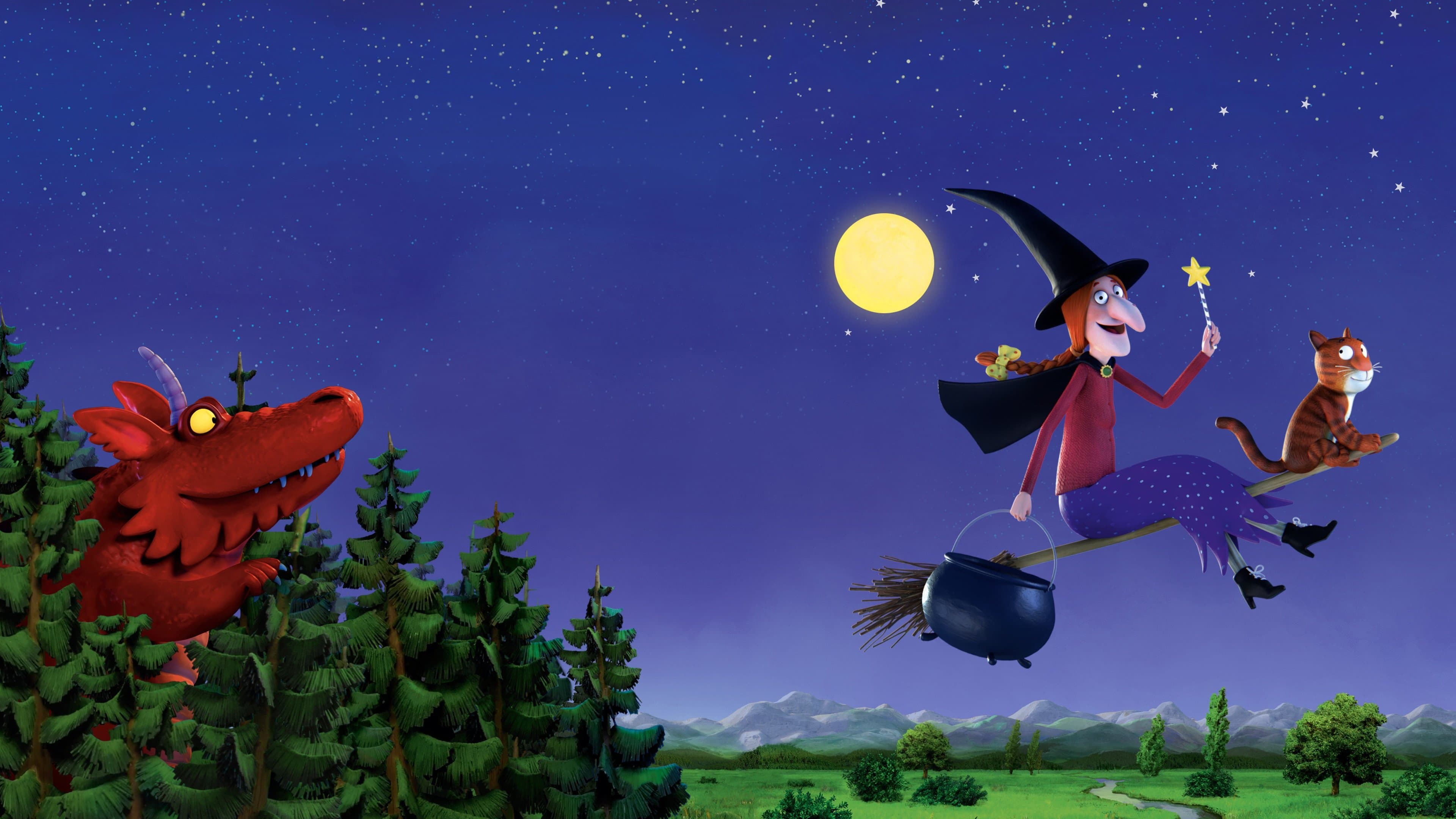 Room on the Broom Backdrop