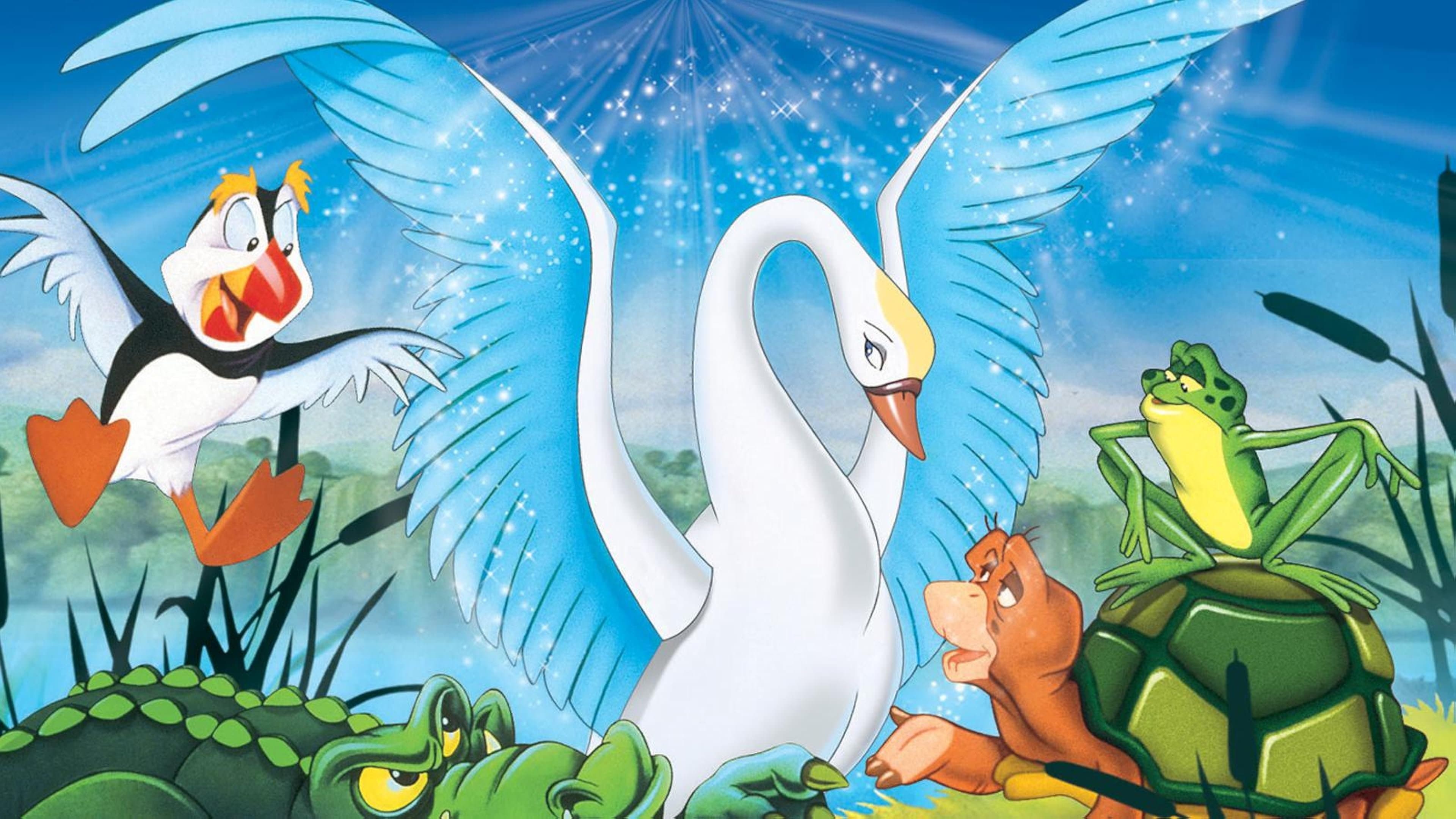 The Swan Princess Backdrop