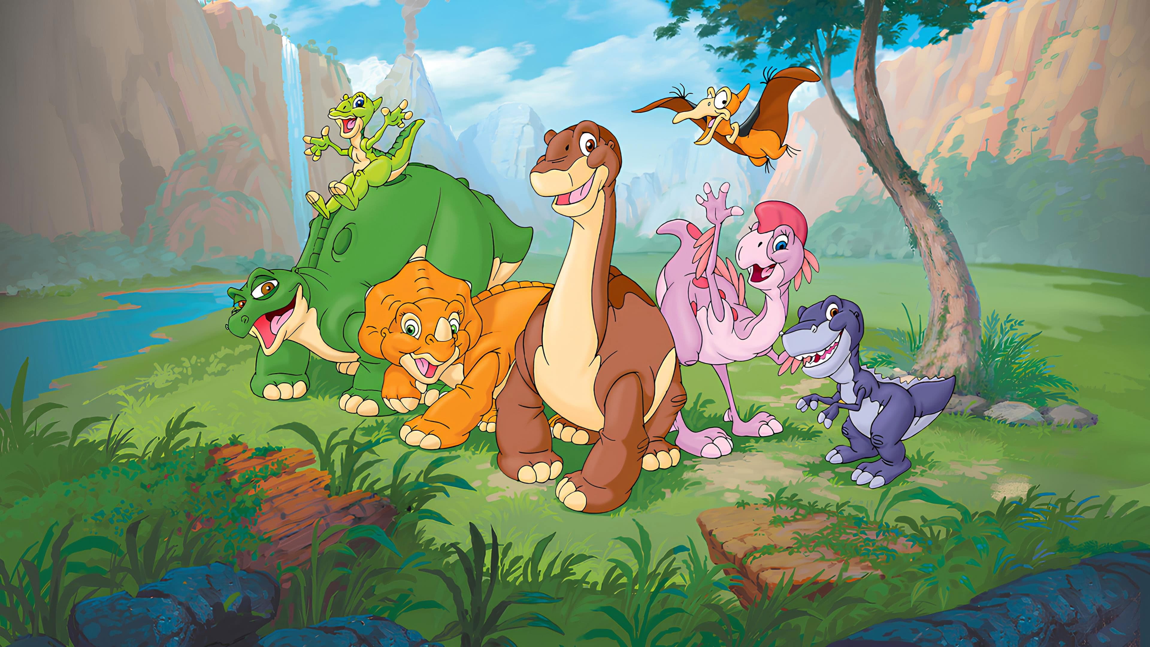 The Land Before Time III: The Time of the Great Giving Backdrop