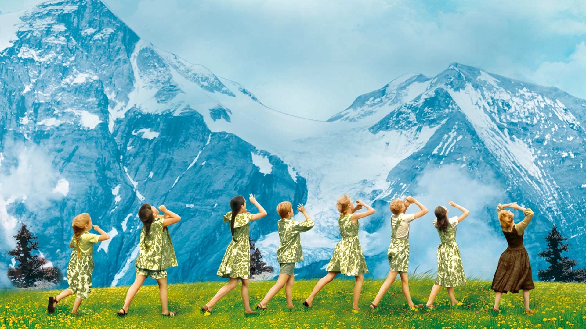The Sound of Music Backdrop