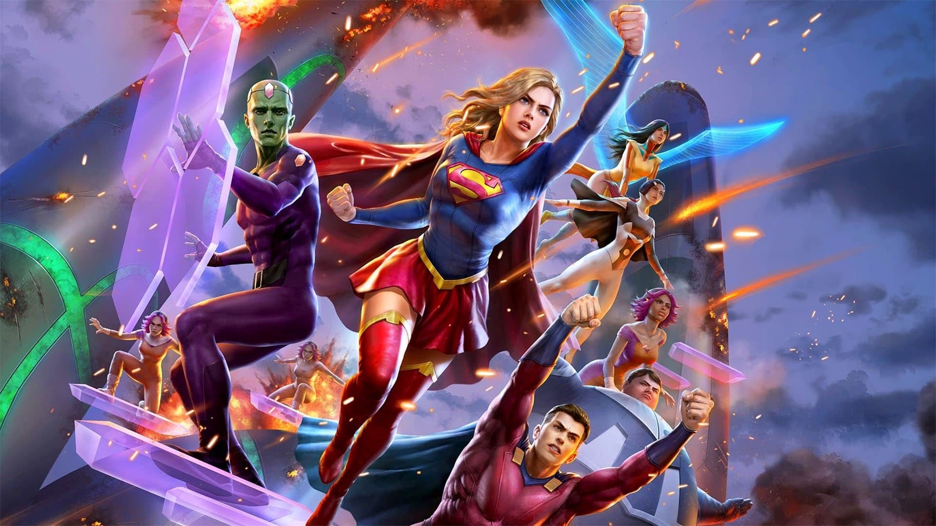 Legion of Super-Heroes Backdrop