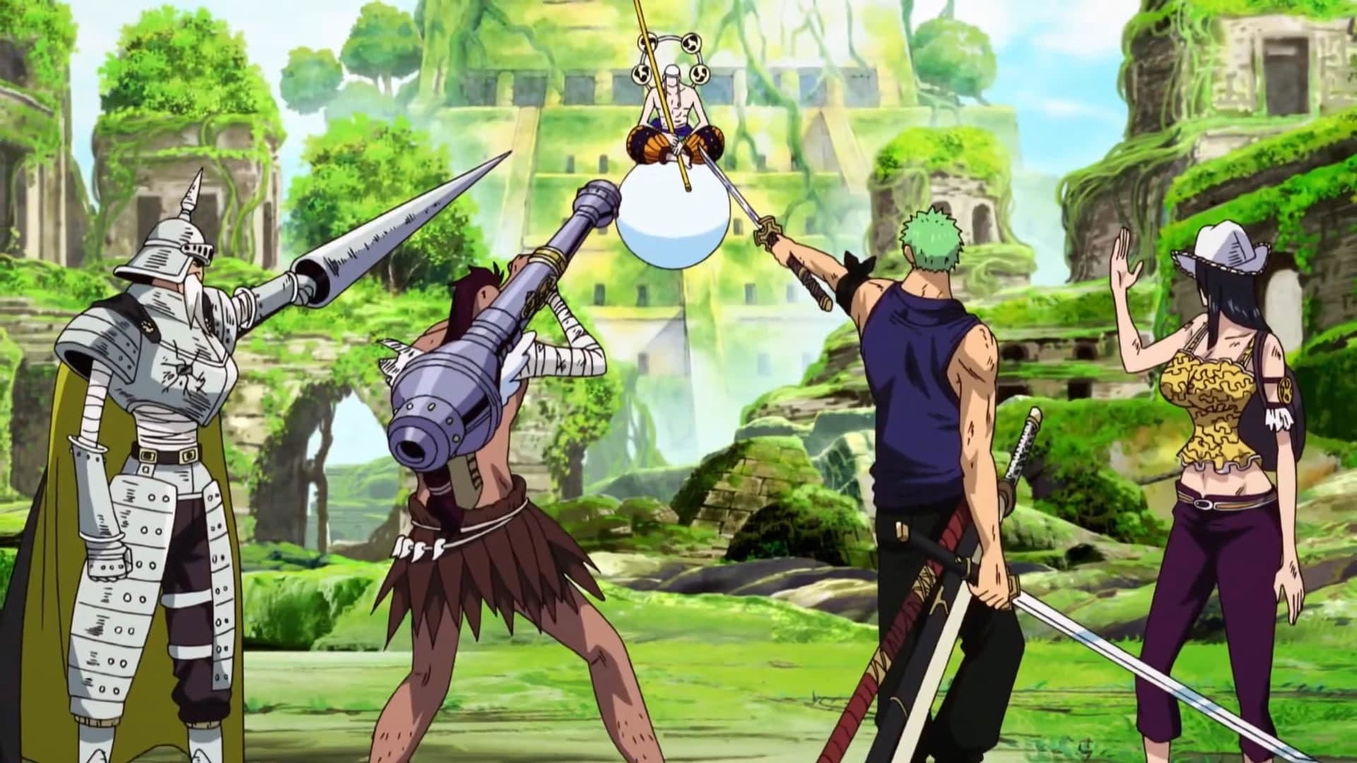 One Piece: Episode of Skypiea Backdrop