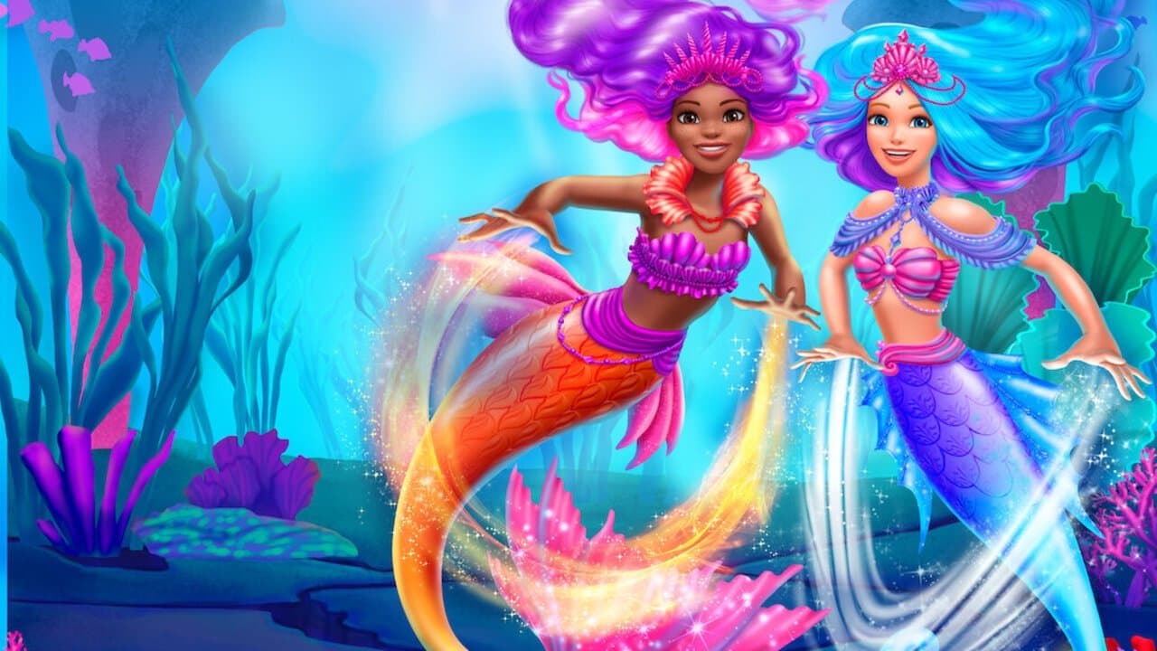 Barbie: Mermaid Power Backdrop