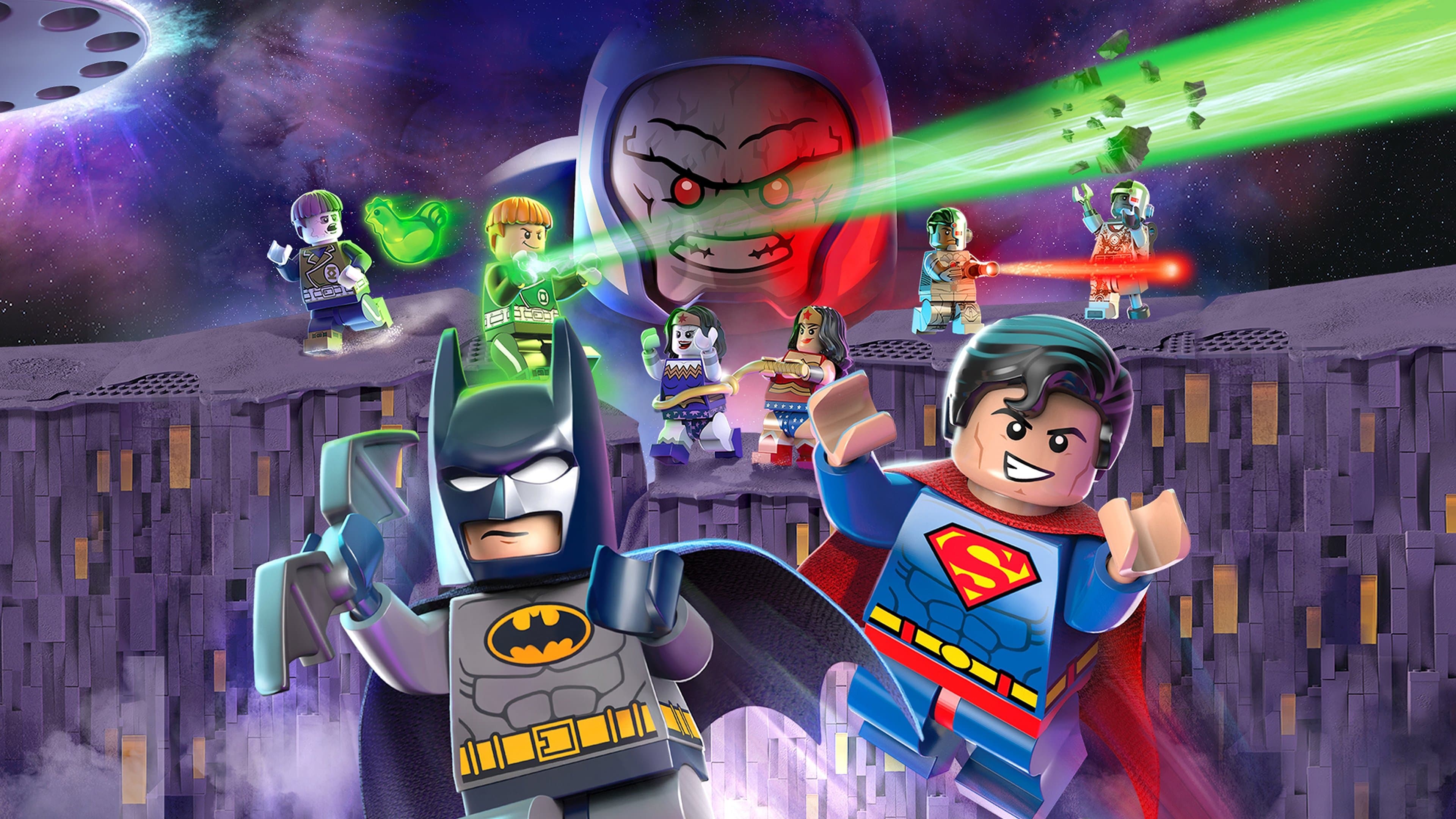 LEGO DC Comics Super Heroes: Justice League vs. Bizarro League Backdrop