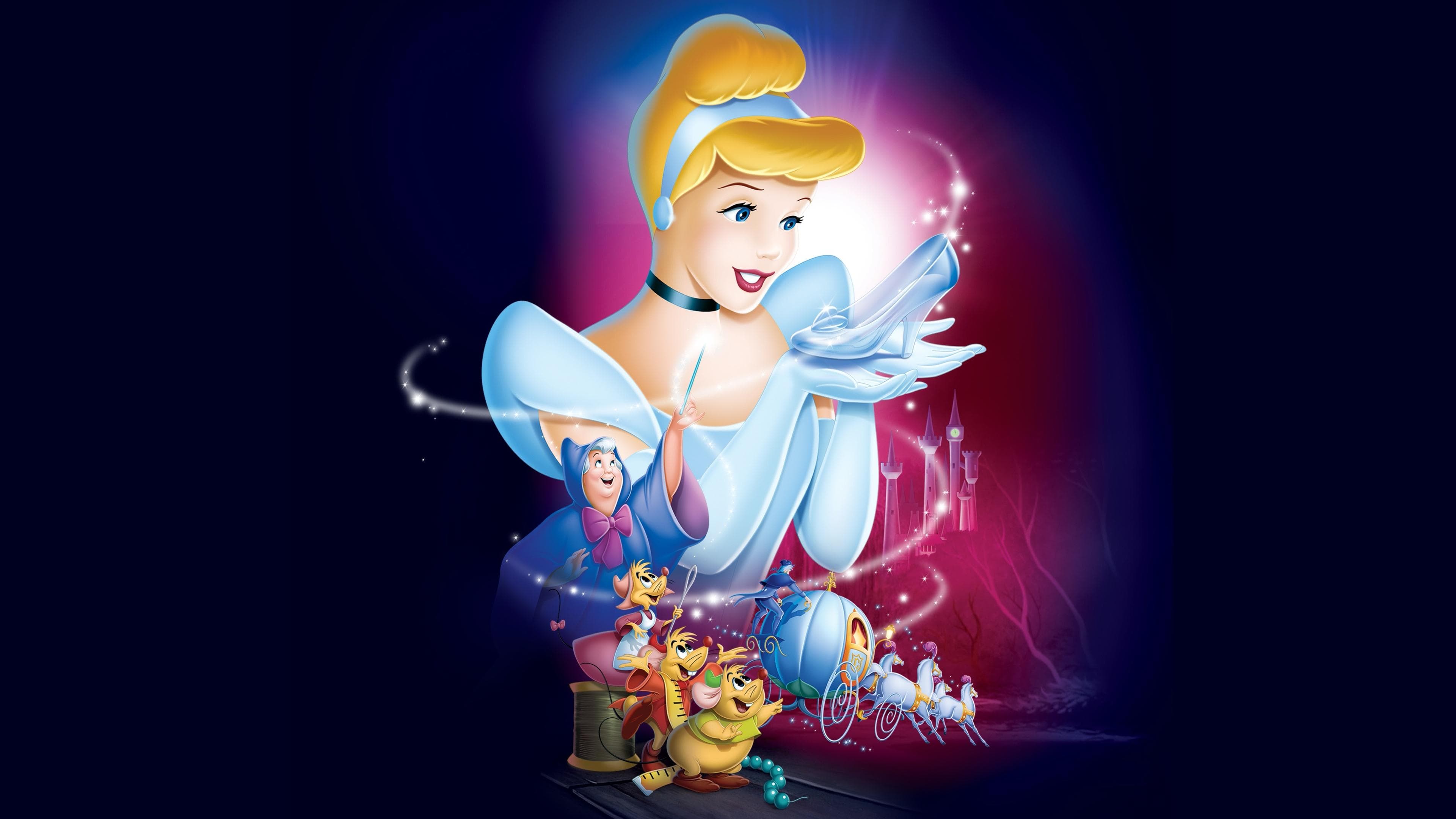 Cinderella Backdrop