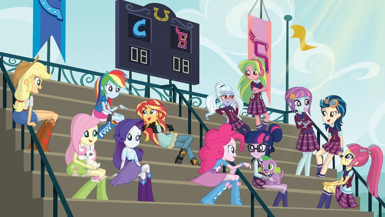 My Little Pony: Equestria Girls - Friendship Games Backdrop