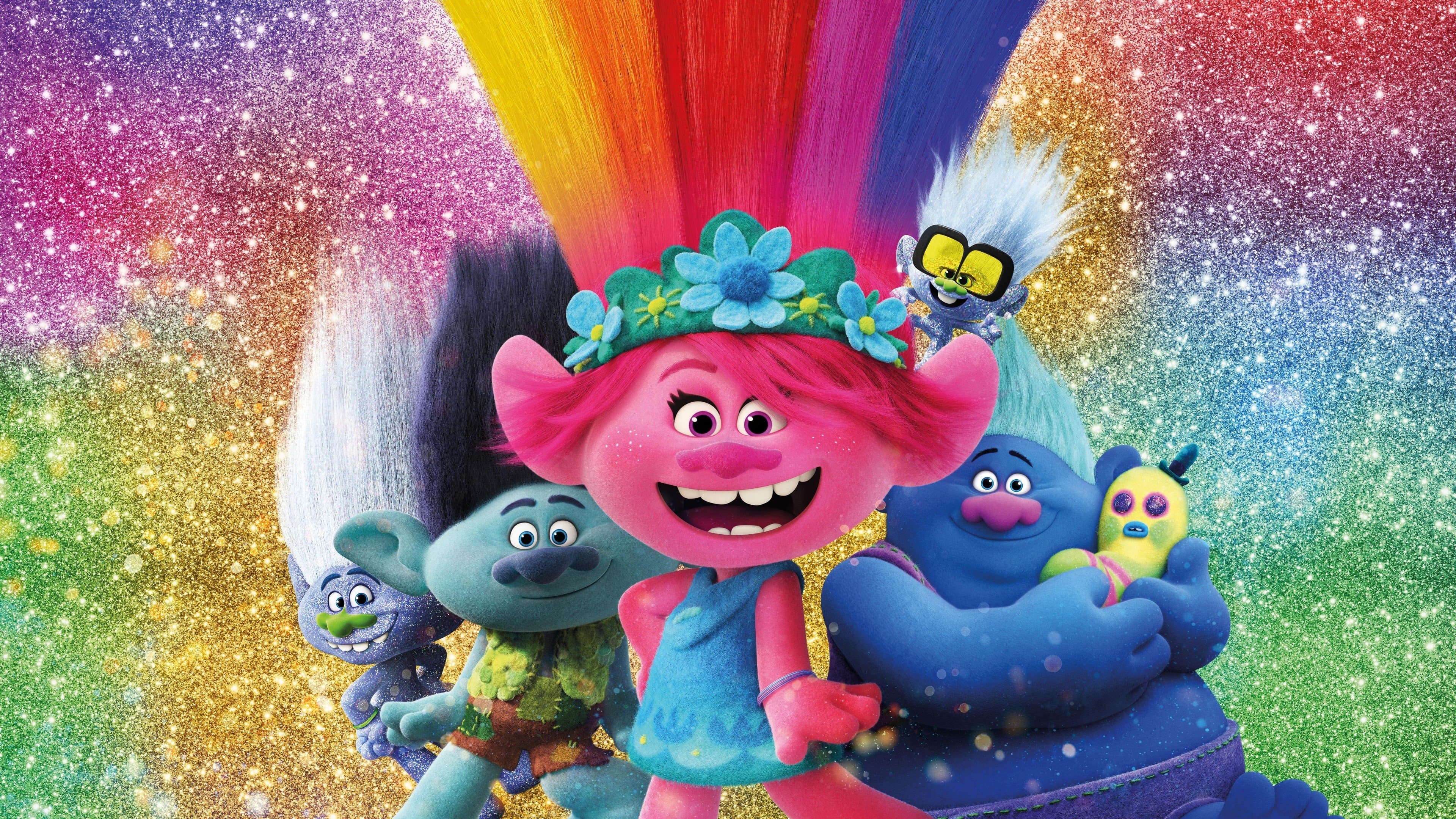 Trolls World Tour Backdrop