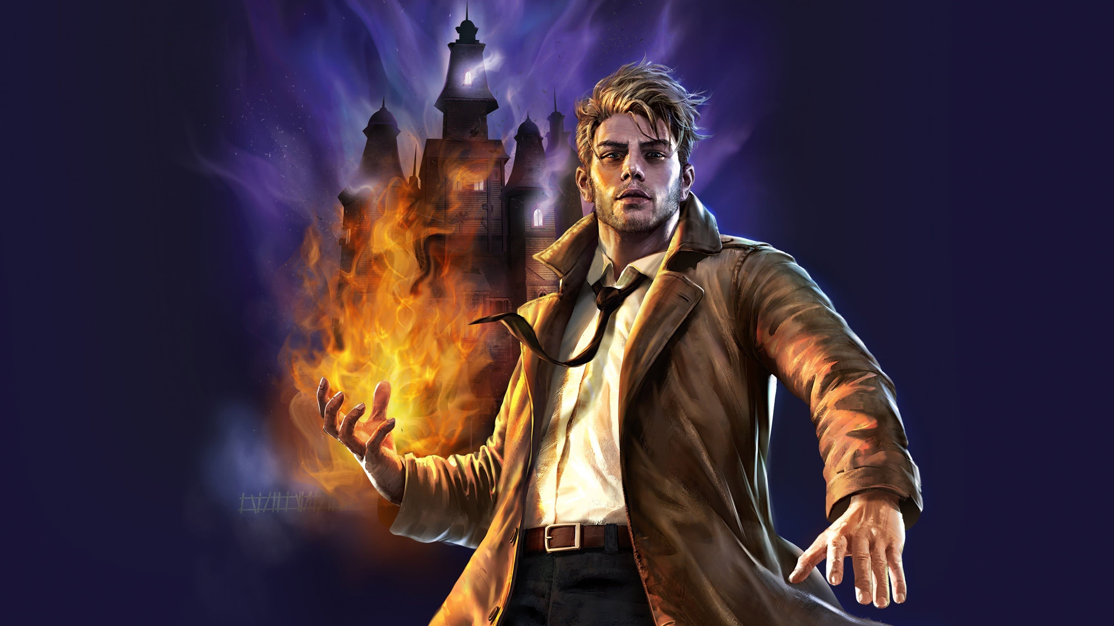 DC Showcase - Constantine: The House of Mystery Backdrop