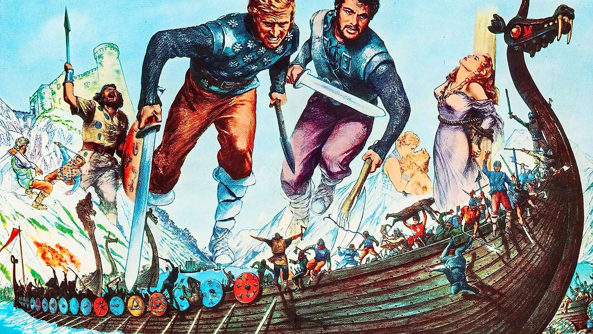 The Vikings Backdrop