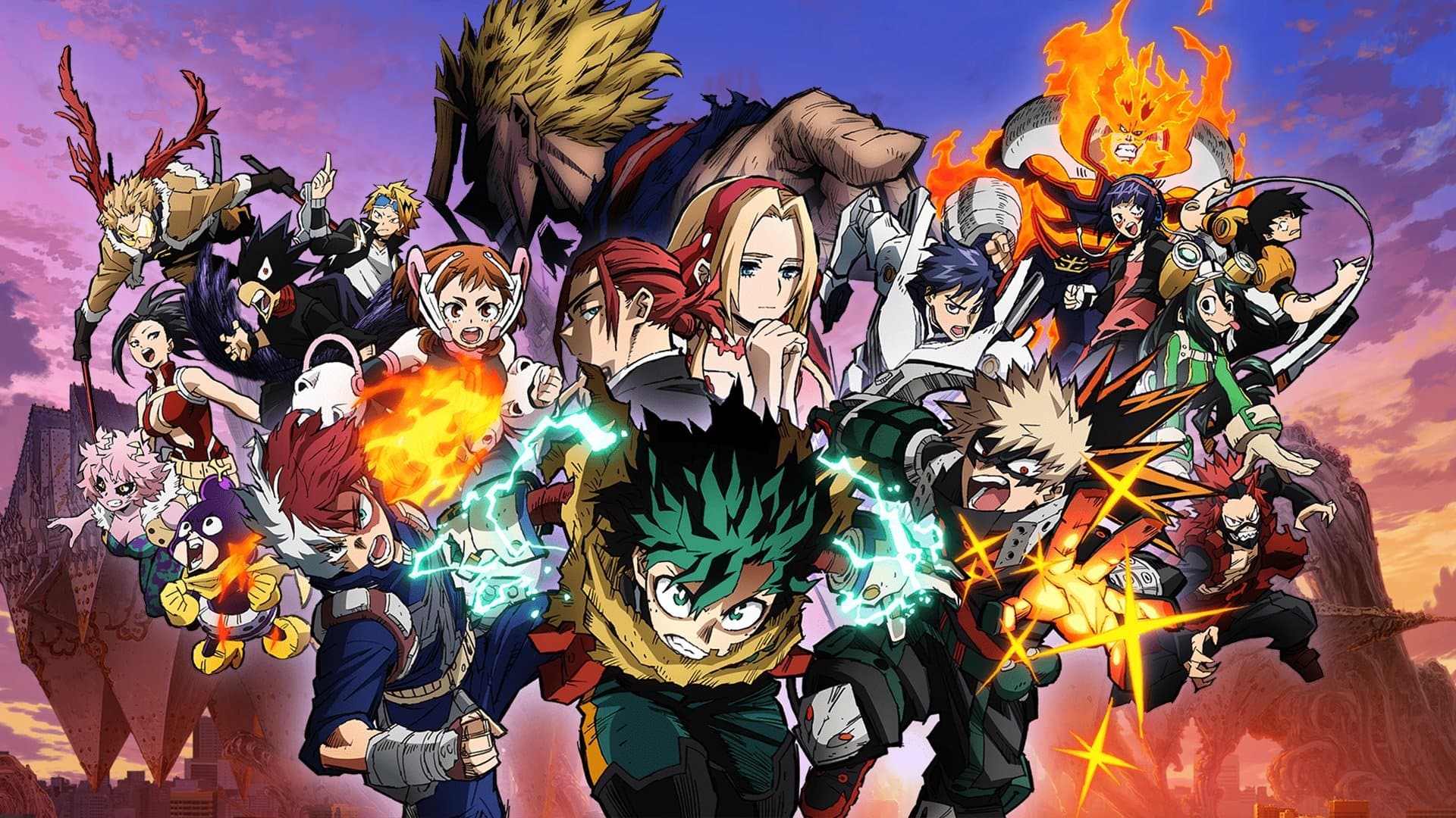 My Hero Academia: You're Next Backdrop