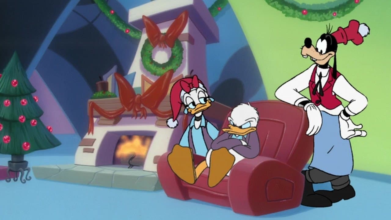 Mickey's Magical Christmas: Snowed in at the House of Mouse Backdrop