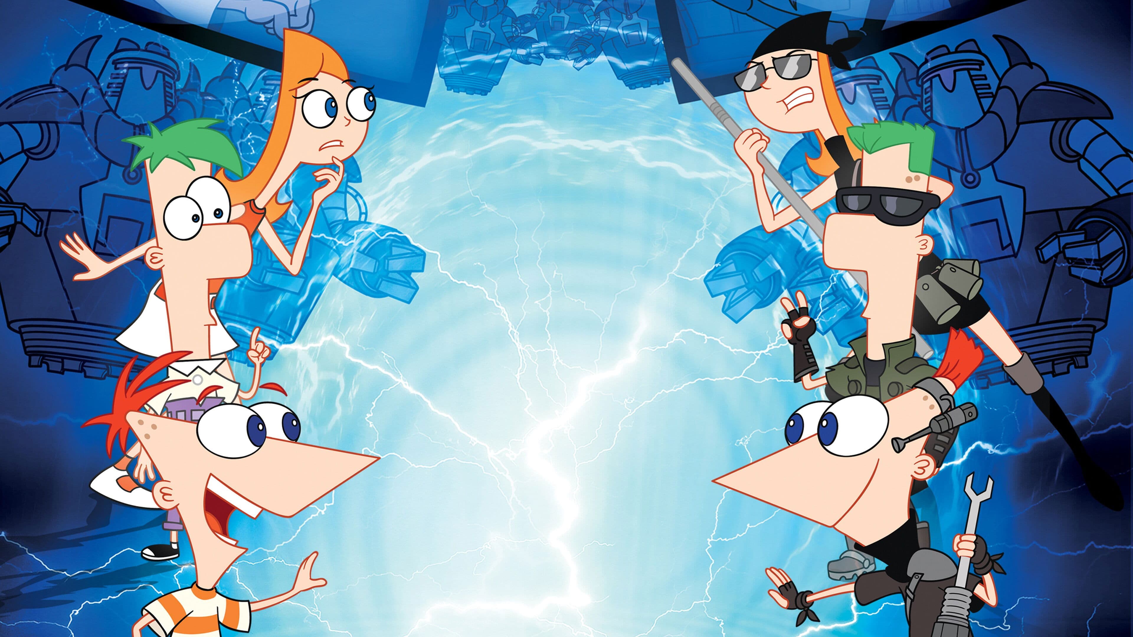 Phineas and Ferb The Movie: Across the 2nd Dimension Backdrop