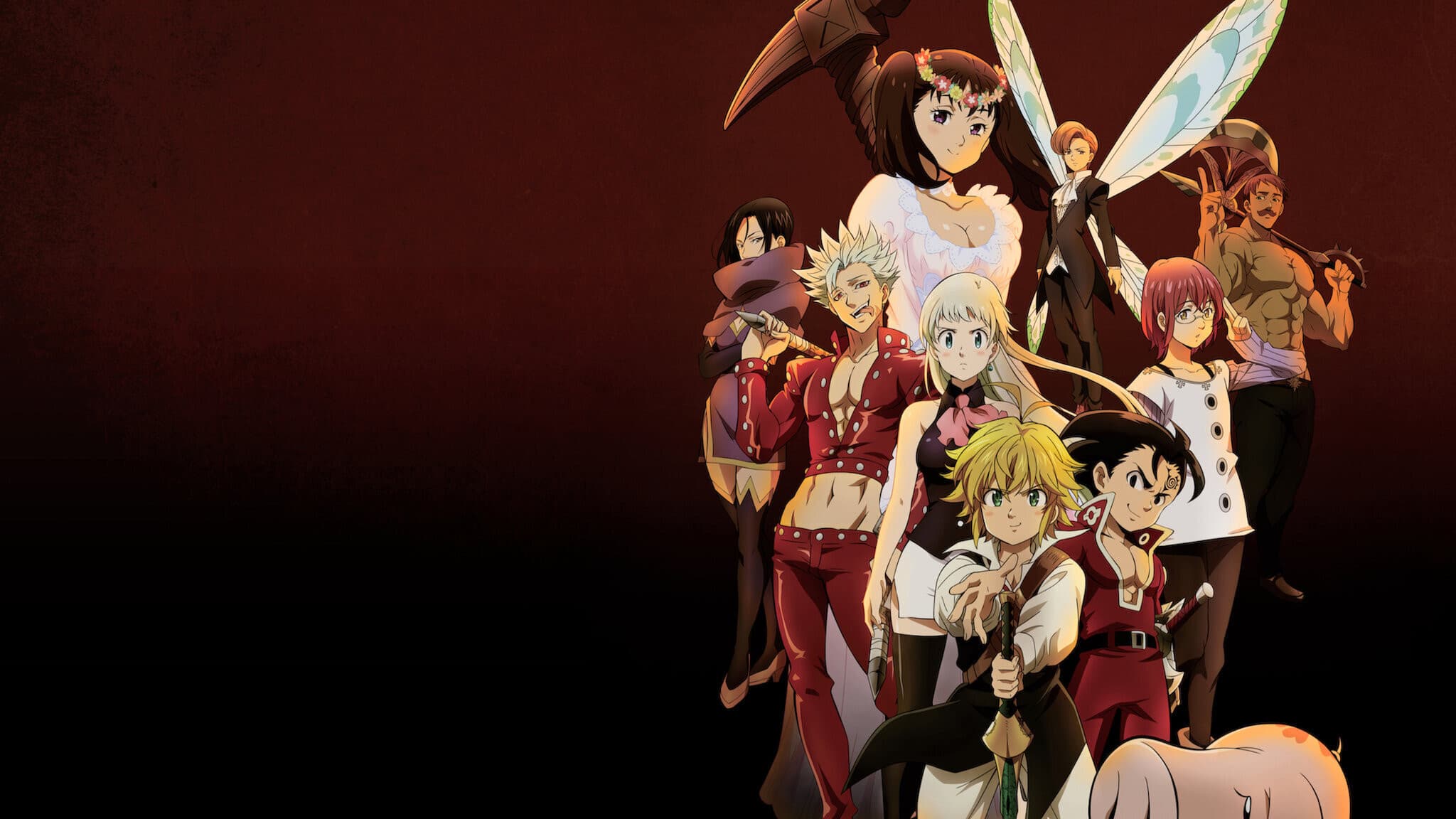 The Seven Deadly Sins: Cursed by Light Backdrop
