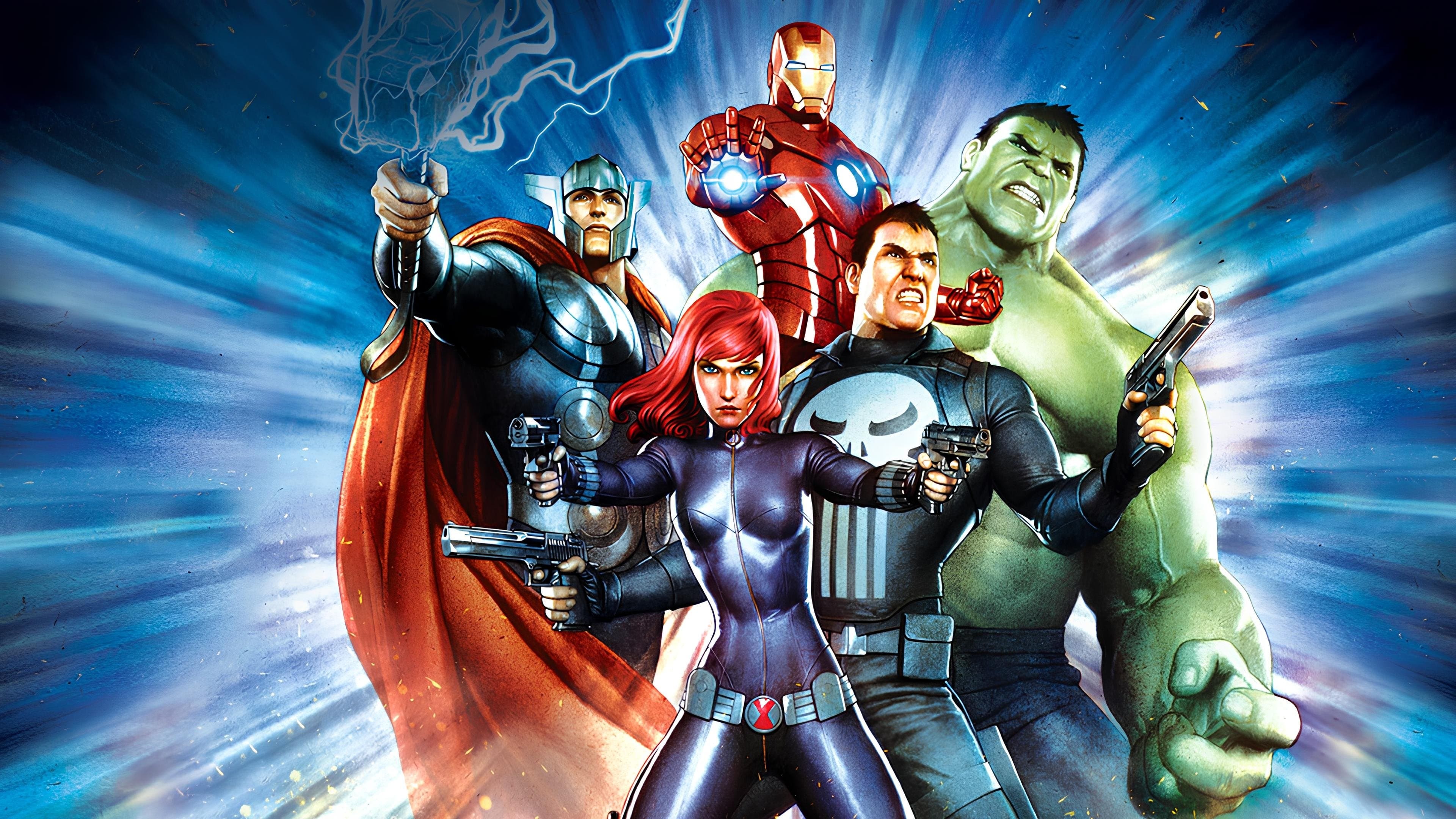 Avengers Confidential: Black Widow & Punisher Backdrop