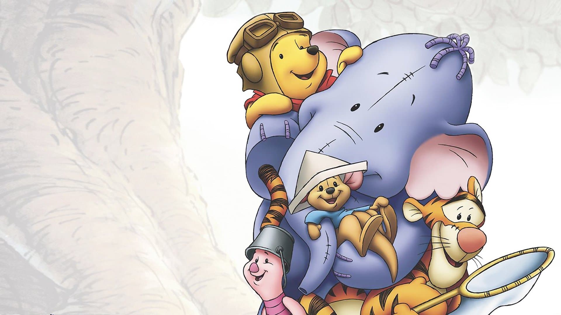 Pooh's Heffalump Movie Backdrop