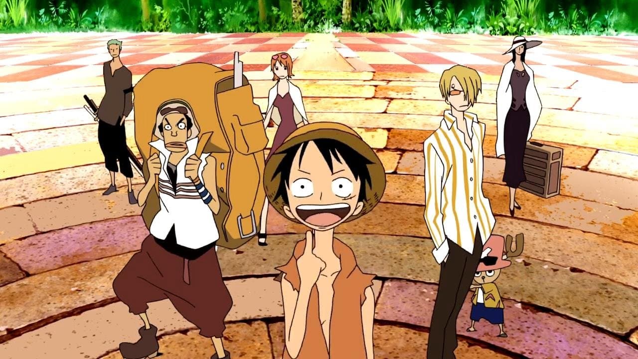 One Piece: Baron Omatsuri and the Secret Island Backdrop