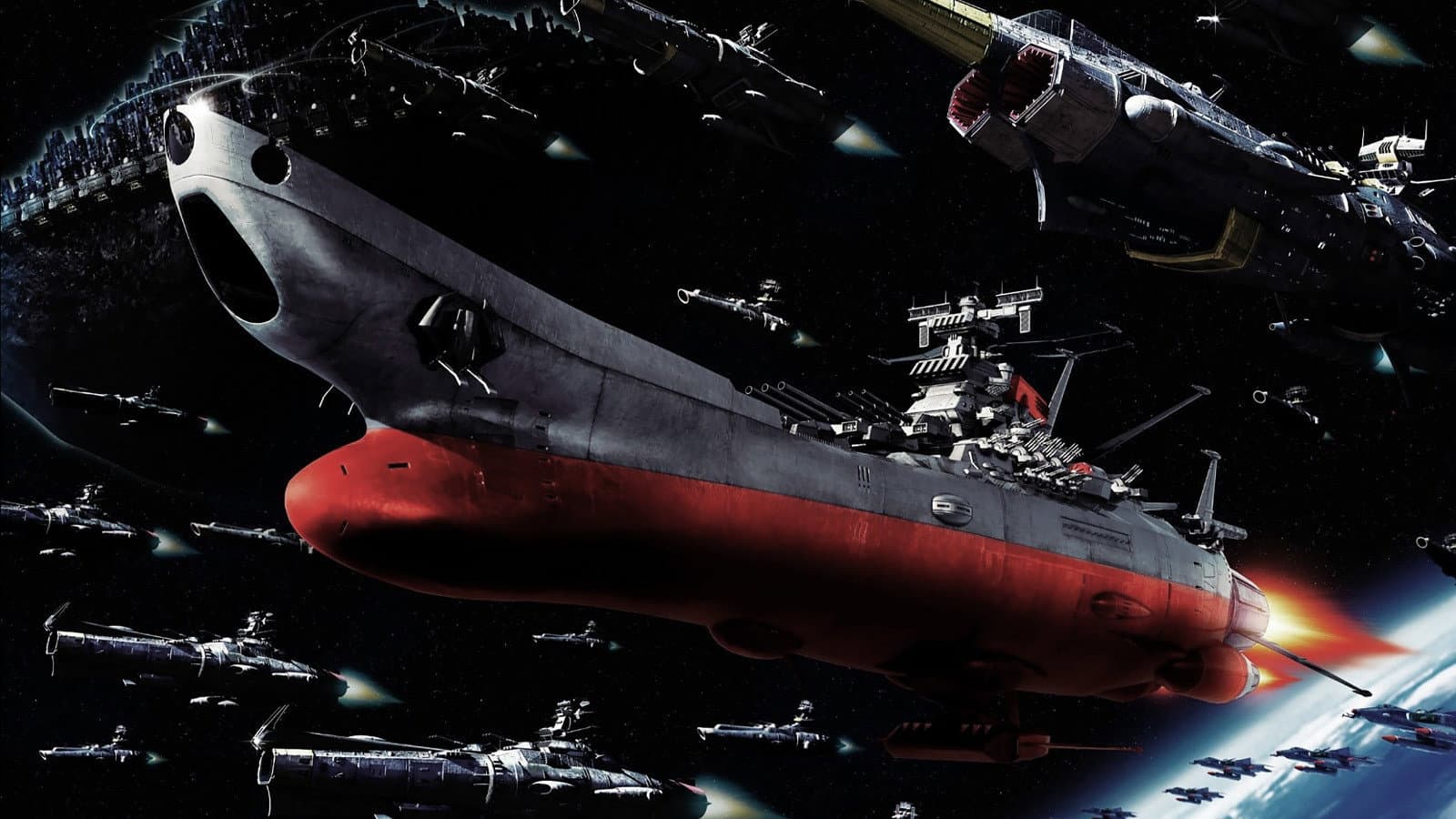 Space Battleship Yamato Backdrop