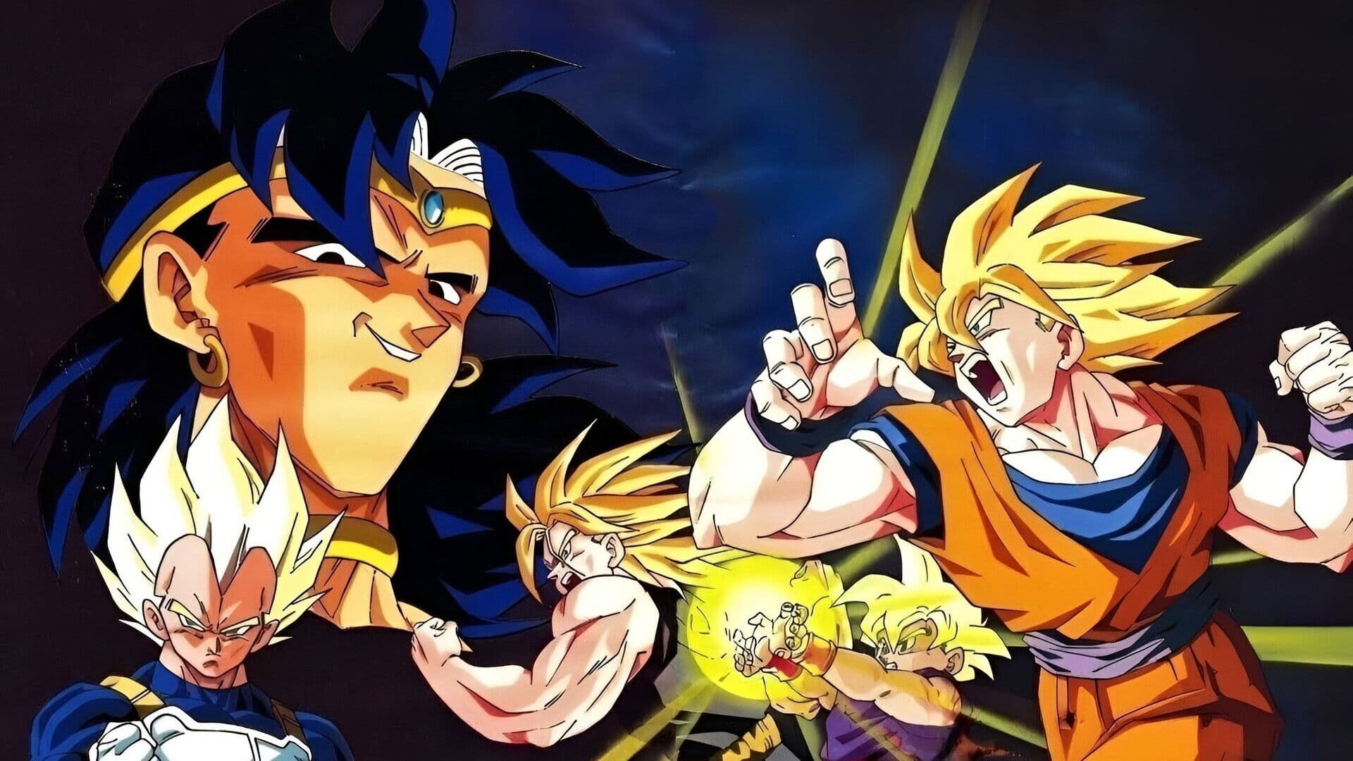 Dragon Ball Z: Broly - The Legendary Super Saiyan Backdrop