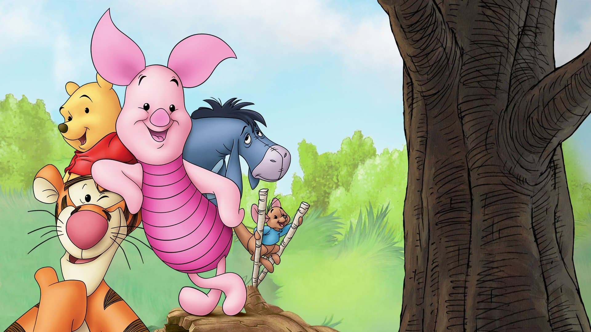 Piglet's Big Movie Backdrop