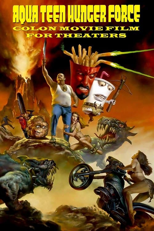 Aqua Teen Hunger Force Colon Movie Film for Theaters Poster